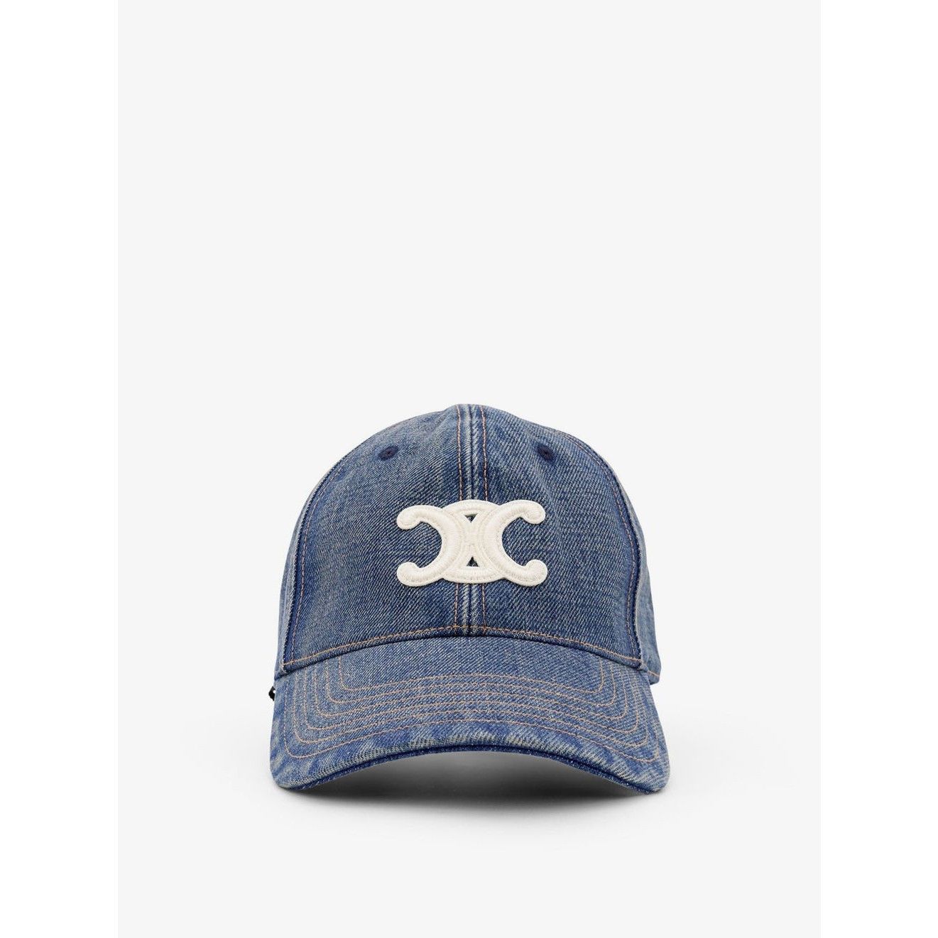 Celine CELINE Triomphe Blue Baseball Cap New & Authentic (Men's siz Size ONE SIZE - 1 Thumbnail