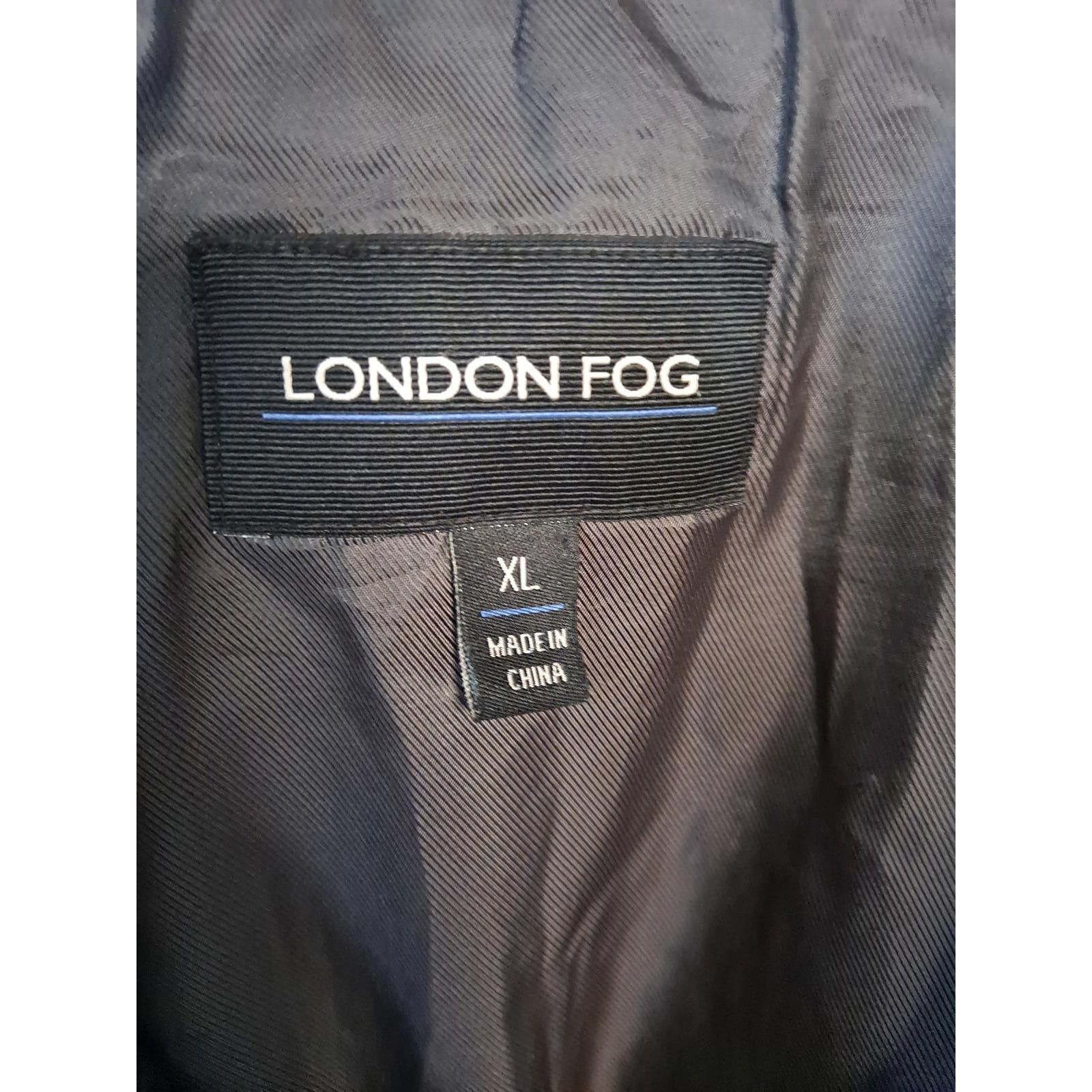 London Fog London Fog Button Up Wool Blend Overcoat Size XL Size US XL / EU 56 / 4 - 3 Thumbnail