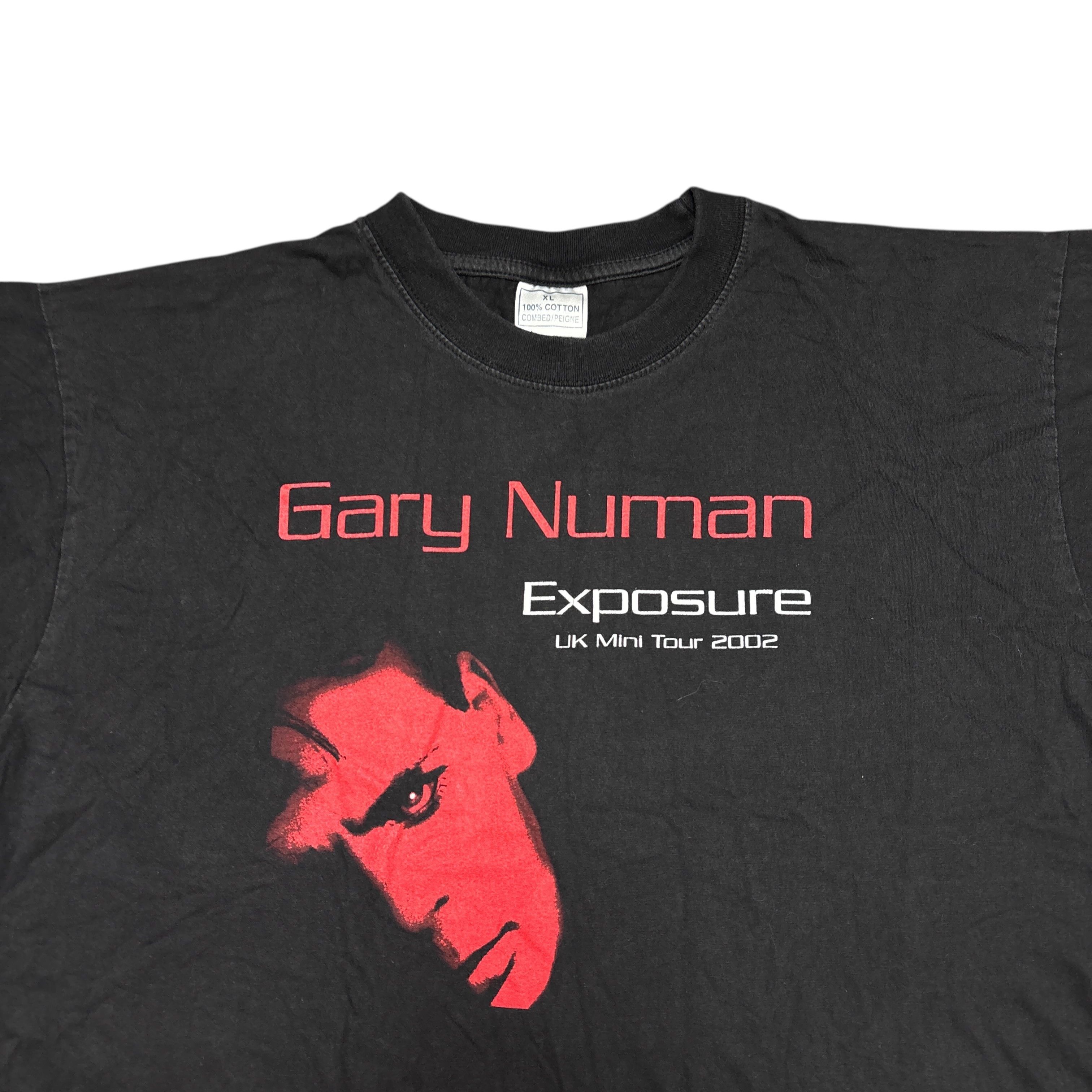 Band Tees 2002 Gary Numan Shirt Band Tee Bauhaus Talking Heads Gothic Size US XL / EU 56 / 4 - 4 Thumbnail