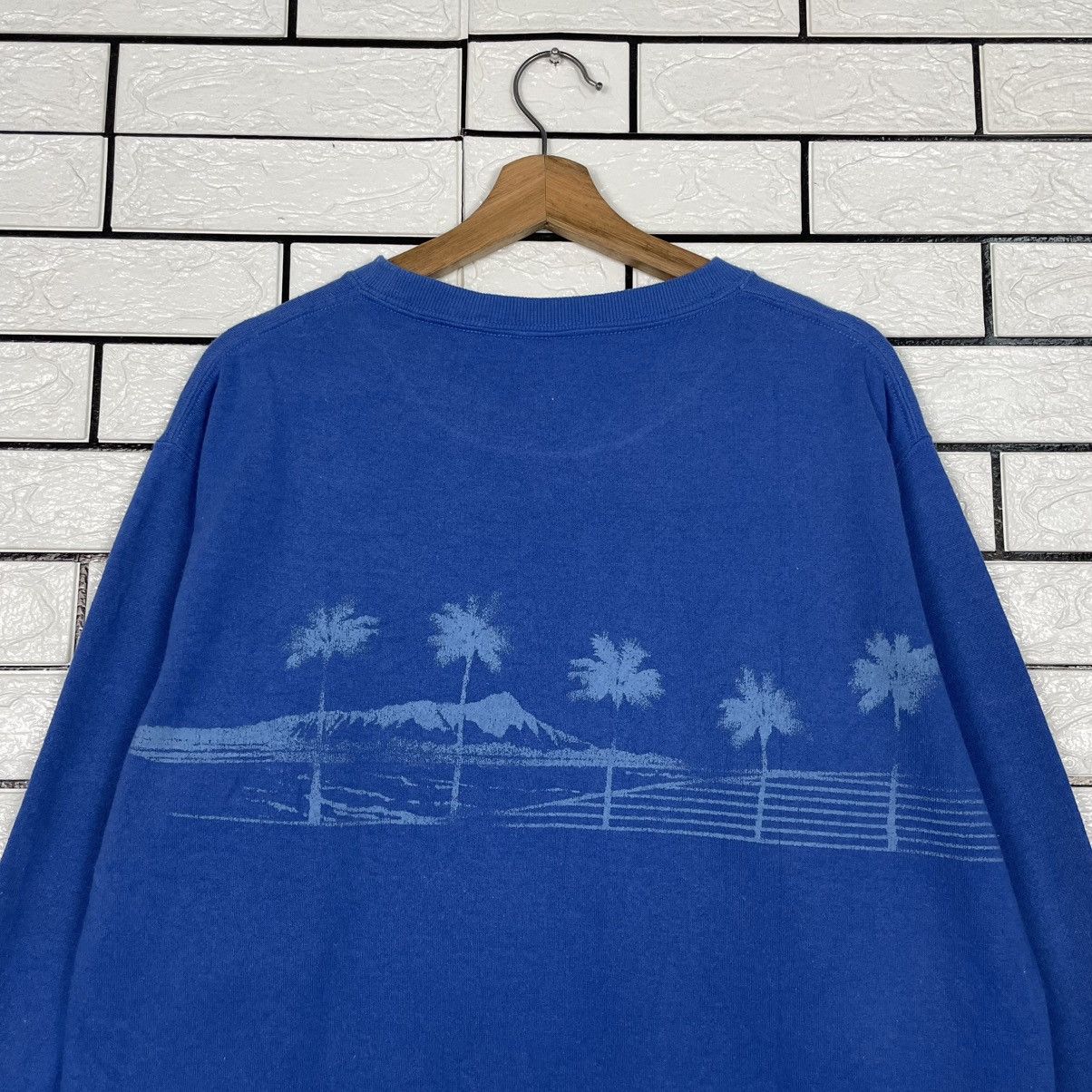 Japanese Brand Piko Hawaiian Surfer Crewneck Sweatshirt Size US L / EU 52-54 / 3 - 8 Thumbnail