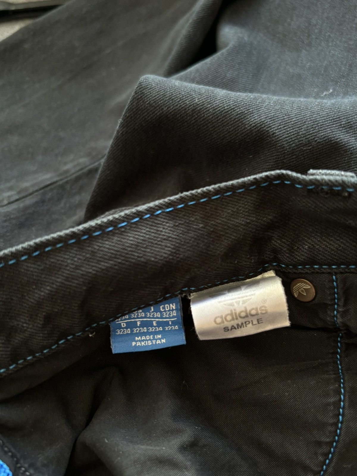 Adidas × Vintage vintage y2k retro adidas jeans sample straight Size 32" / US 10 / IT 46 - 9 Thumbnail