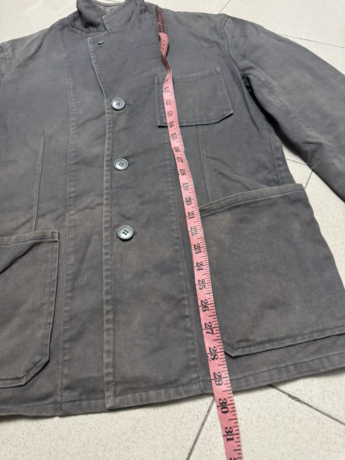 Comme des Garcons Homme COMME DES GARCONS HOMME AD2002 DISTRESSED CHORE JACKET M Size US M / EU 48-50 / 2 - 8 Thumbnail