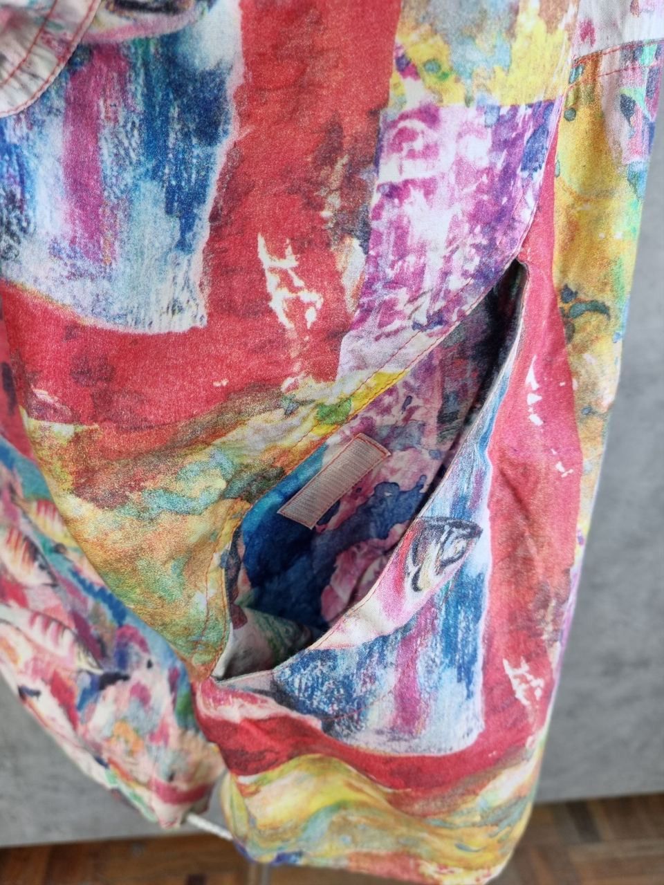 Japanese Brand Rare Psychedelic Art Multicolor Abstract Design Anorak Size US XL / EU 56 / 4 - 9 Thumbnail