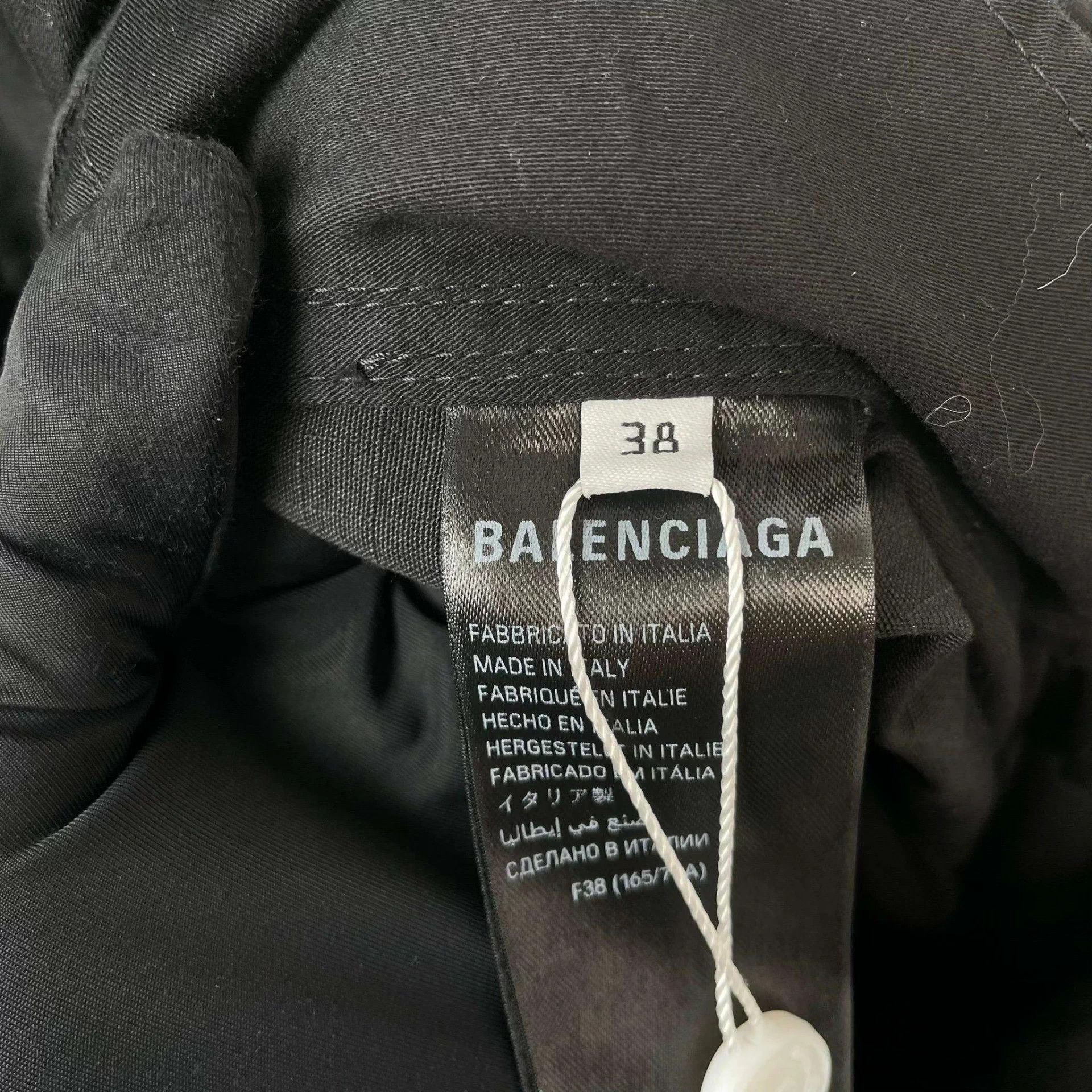 Balenciaga Balenciaga women's black dress 38 Size S / US 4 / IT 40 - 4 Thumbnail