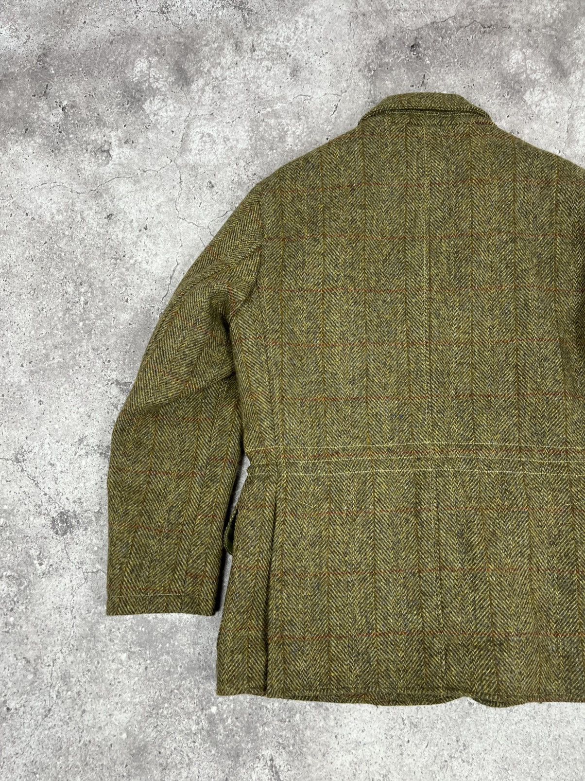 Manifattura Ceccarelli MANIFATTURA CECCARELLI HARRIS TWEED WOOL JACKET COAT Size US M / EU 48-50 / 2 - 16 Thumbnail