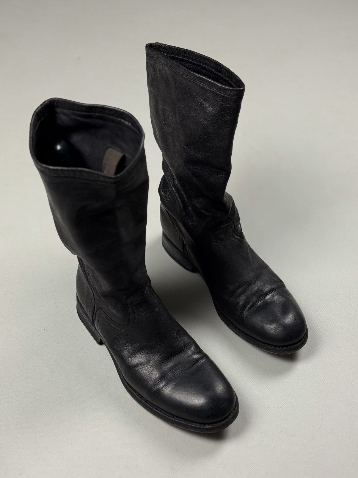Jean Baptiste Rautureau Jean-Baptiste Rautureau Avant-Garde Leather Boots Shoes Size US 8 / EU 41 - 6 Thumbnail