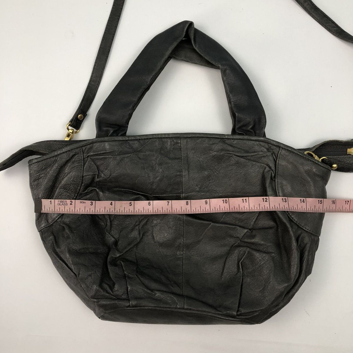Tsumori Chisato TSUMORI CHISATO CARRY LEATHER TWO CROSSBODY HANDBAG Size ONE SIZE - 12 Thumbnail