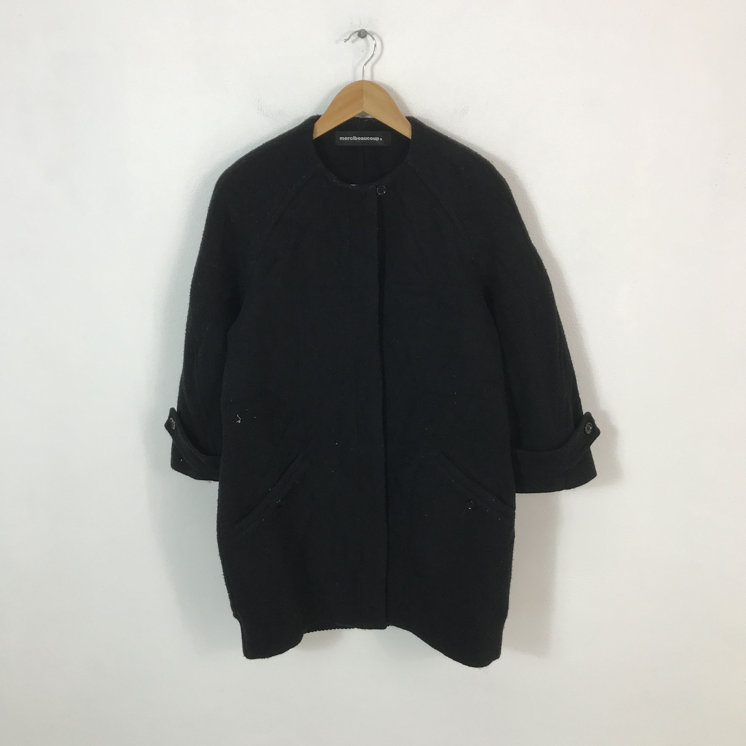 mercibeaucoup mercibeaucoup by Issey Miyake Wool button up jacket Size US L / EU 52-54 / 3 - 1 Thumbnail