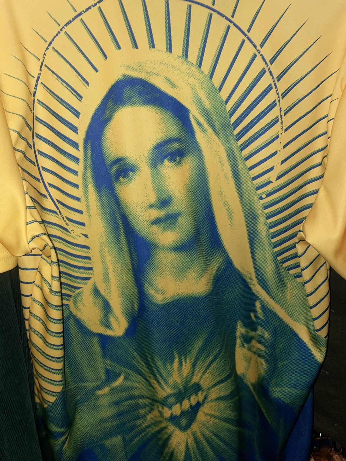 Bravest Studios YELLOW MARY JERSEY V2 blue and green polo shirt
