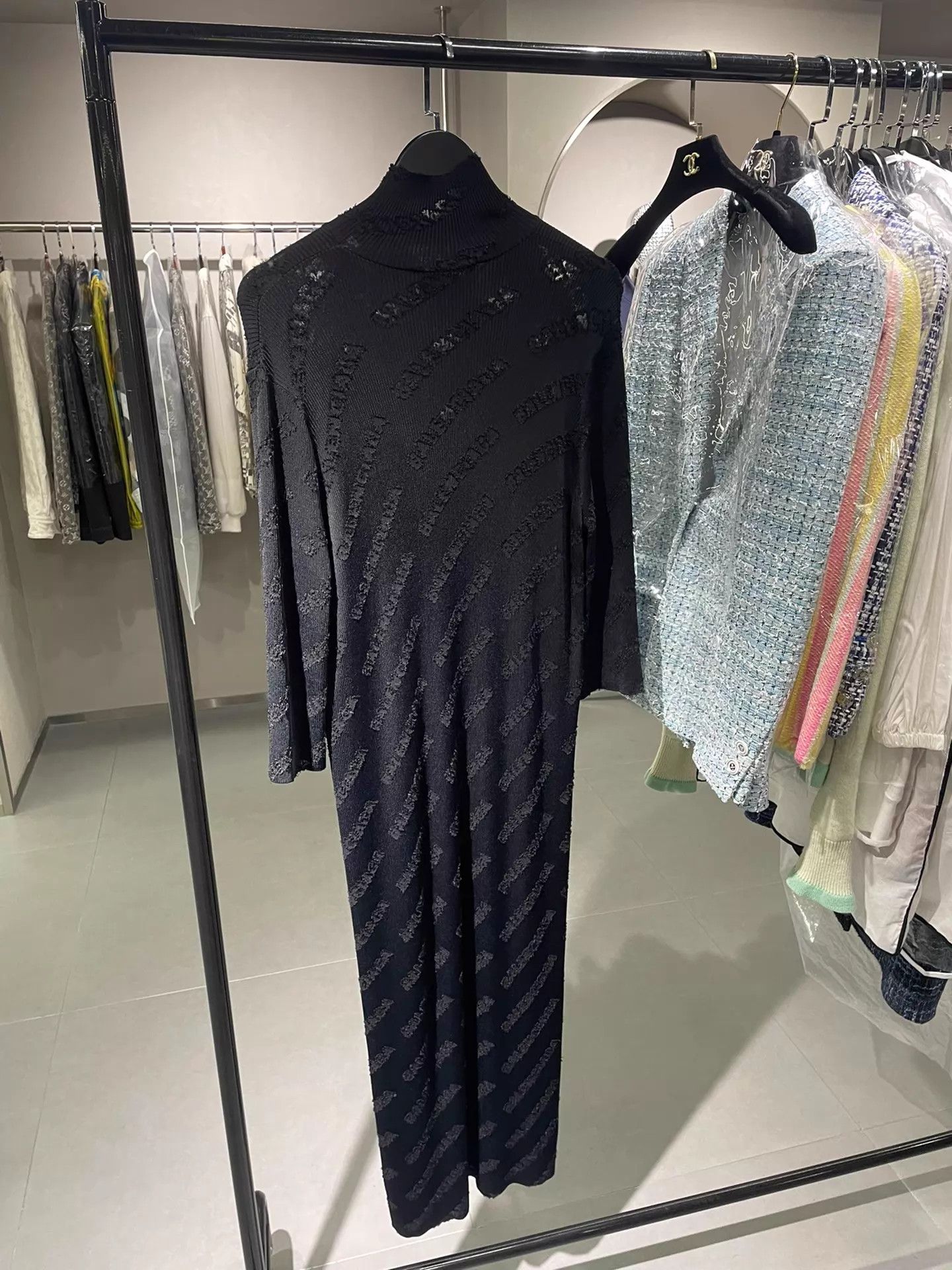 Balenciaga Balenciaga Long Dress S Good Condition Size S / US 4 / IT 40 - 2 Thumbnail