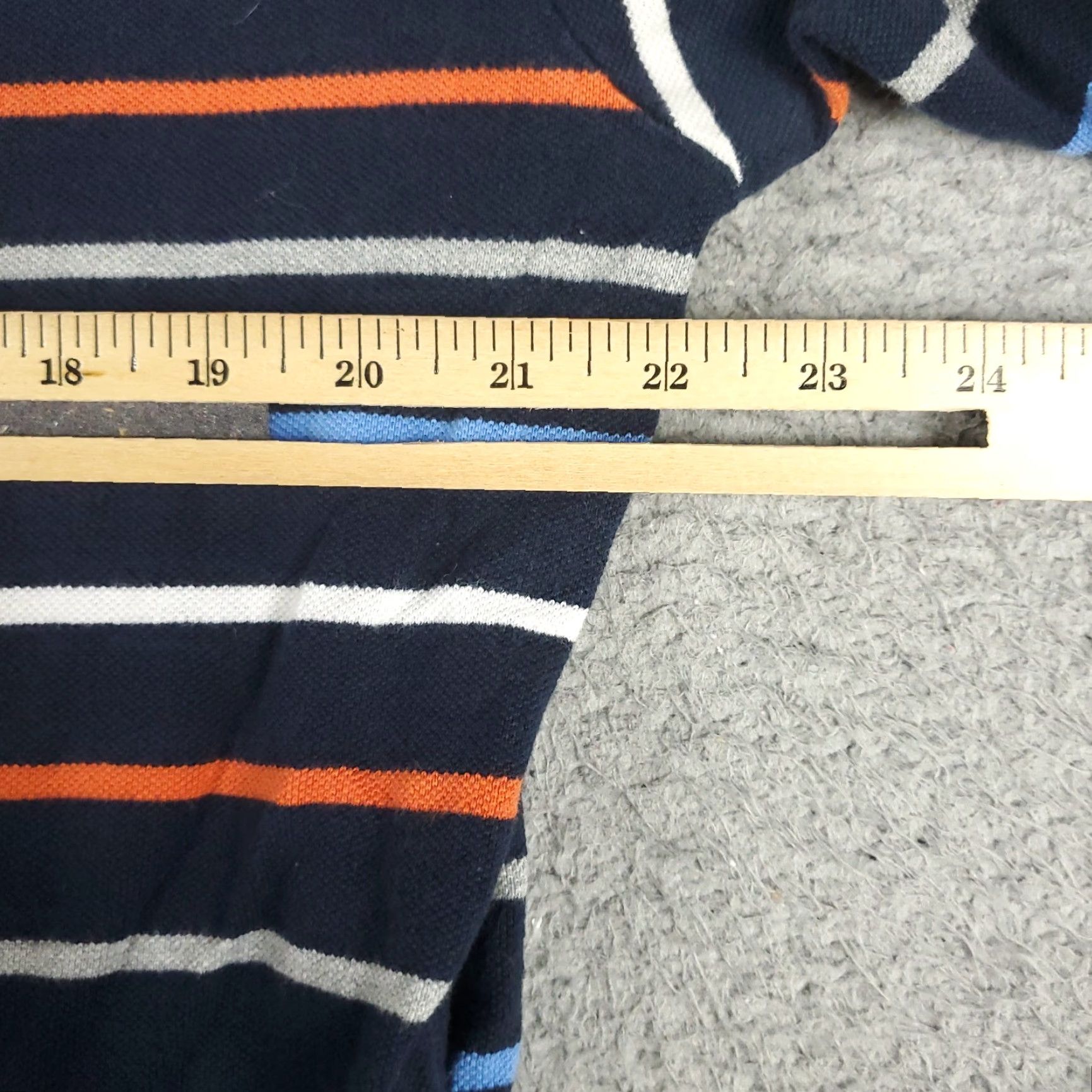Nautica VINTAGE Nautica Polo Shirt Mens XL Blue Striped Short Sleeve Casual Cotton 90s Classic Mens Size US XL / EU 56 / 4 - 6 Thumbnail