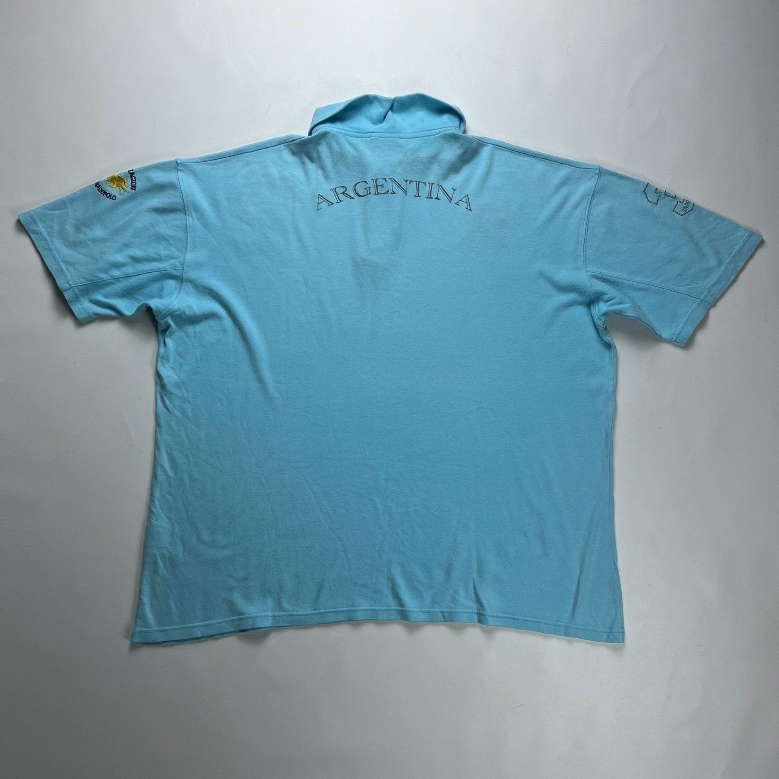 La Martina La Martina Abierto Argentino Rare Embroidered Polo Shirt XXL Size US XXL / EU 58 / 5 - 9 Thumbnail