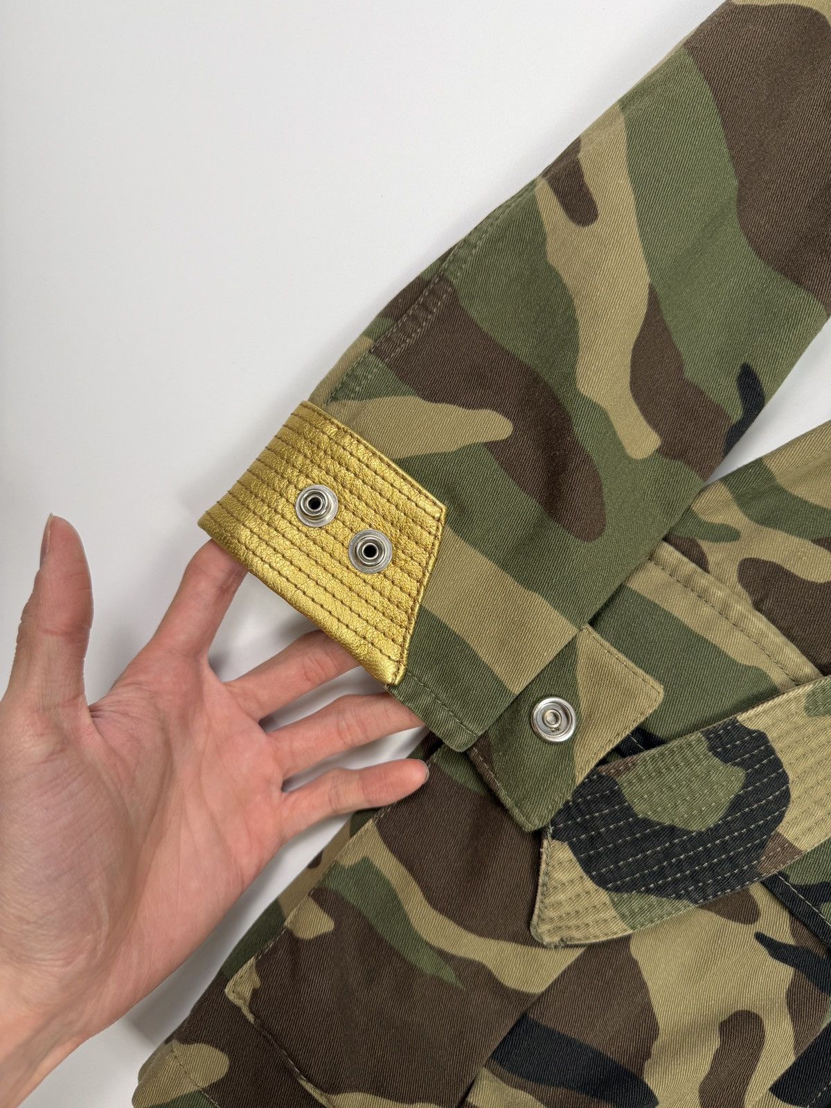 Saint Laurent Paris SS15 MILITARY PARKA Size XXS / US 00 / IT 34 - 2 Thumbnail