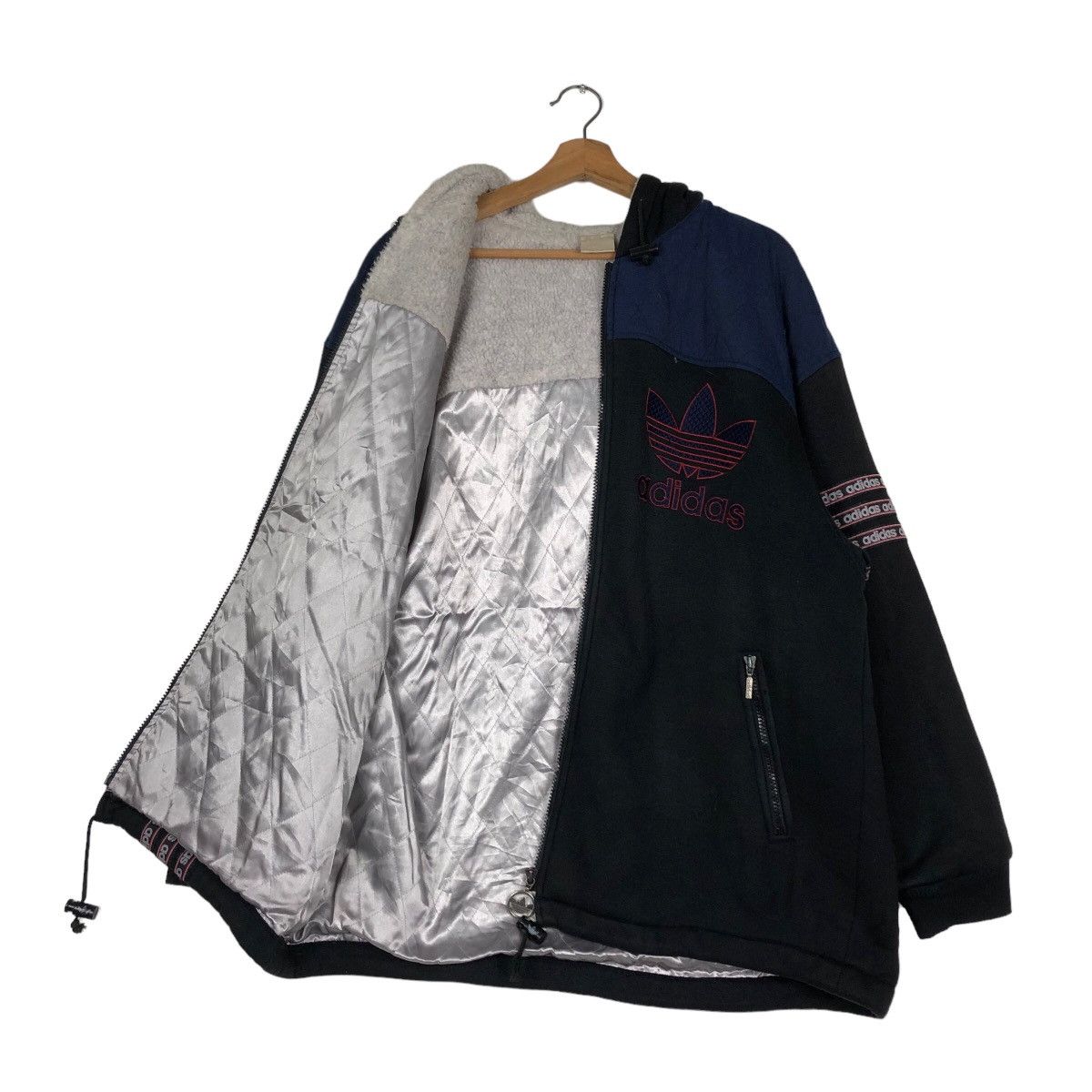 Adidas 🔥Vintage Adidas Multi Colour Block Zipper Jacket Big Logo Size US M / EU 48-50 / 2 - 12 Thumbnail