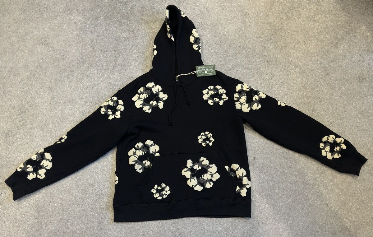 Cactus Plant Flea Market × DENIM TEARS Denim tears x Cactus Plant Flea Market Black Hoodie Size US M / EU 48-50 / 2 - 1 Thumbnail