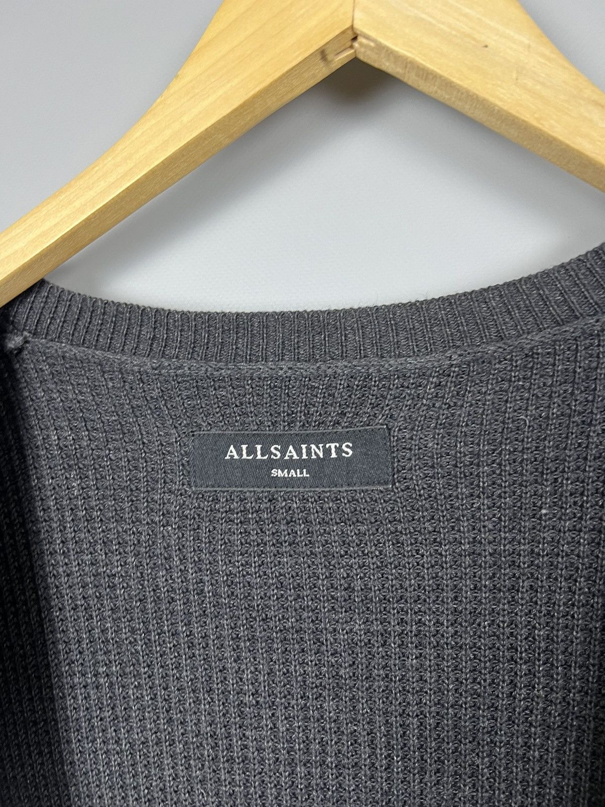 Allsaints Allsaints cardigan jumper sweater knitwear cotton Size US S / EU 44-46 / 1 - 2 Thumbnail