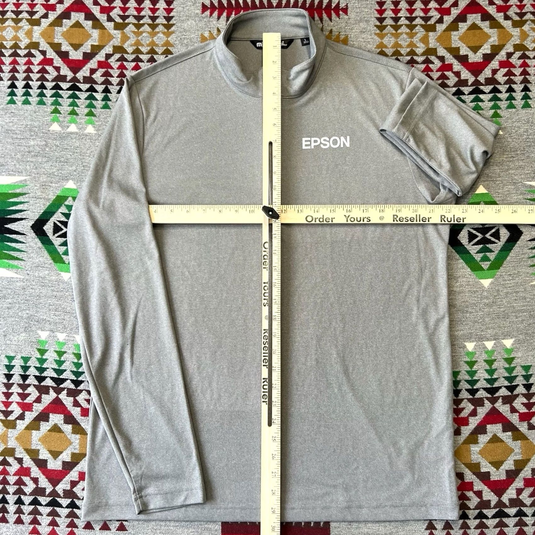 TravisMathew TravisMathew 1/4 Zip Pullover Mens Large Gray Golf Performance Long Sleeve D5 Size US L / EU 52-54 / 3 - 3 Thumbnail