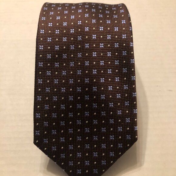 chaps mens new 100%silk tie width: 3 1/2