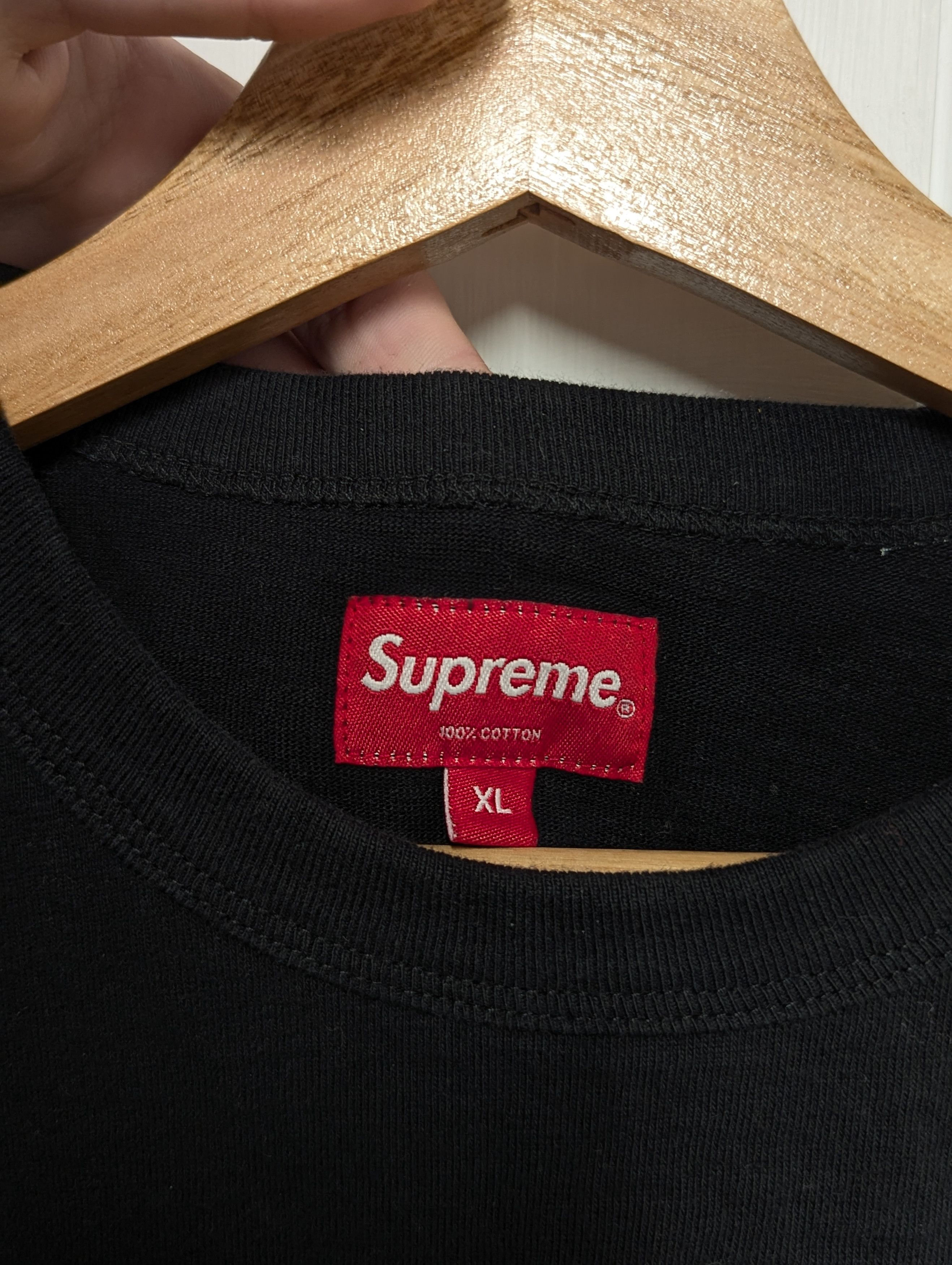 Supreme SS22 "BAD" Supreme Black XL Tee Size US XL / EU 56 / 4 - 2 Thumbnail