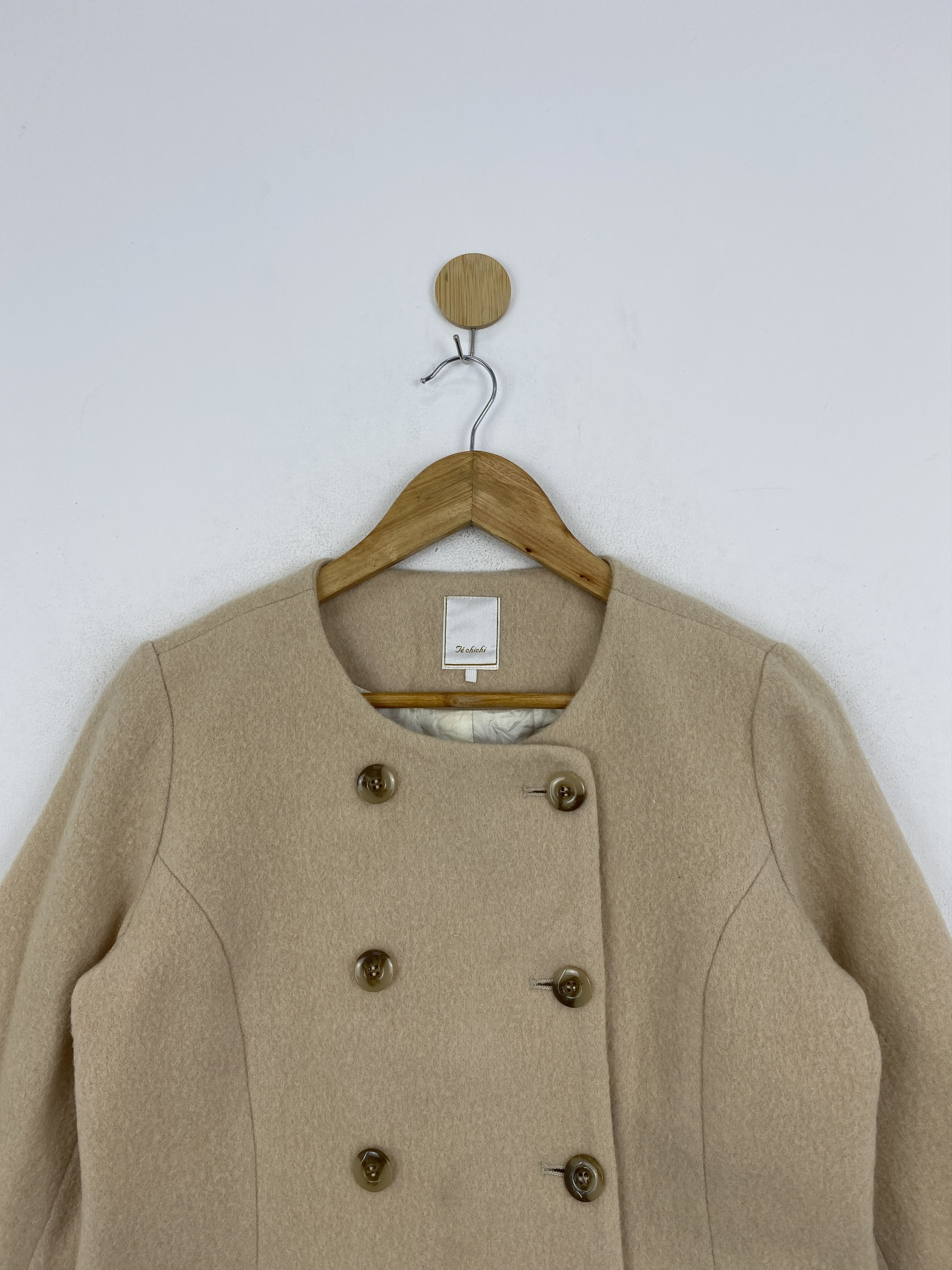 If Six Was Nine Vintage Japanese Double Breasted O-neck Women Coat JA0070 Size S / US 4 / IT 40 - 3 Thumbnail