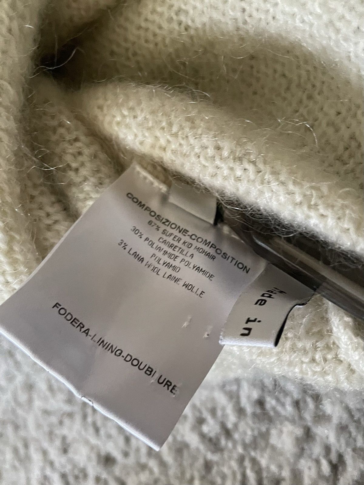 Balenciaga FW07 Runway Layered Mohair Web Knit Size US M / EU 48-50 / 2 - 9 Thumbnail