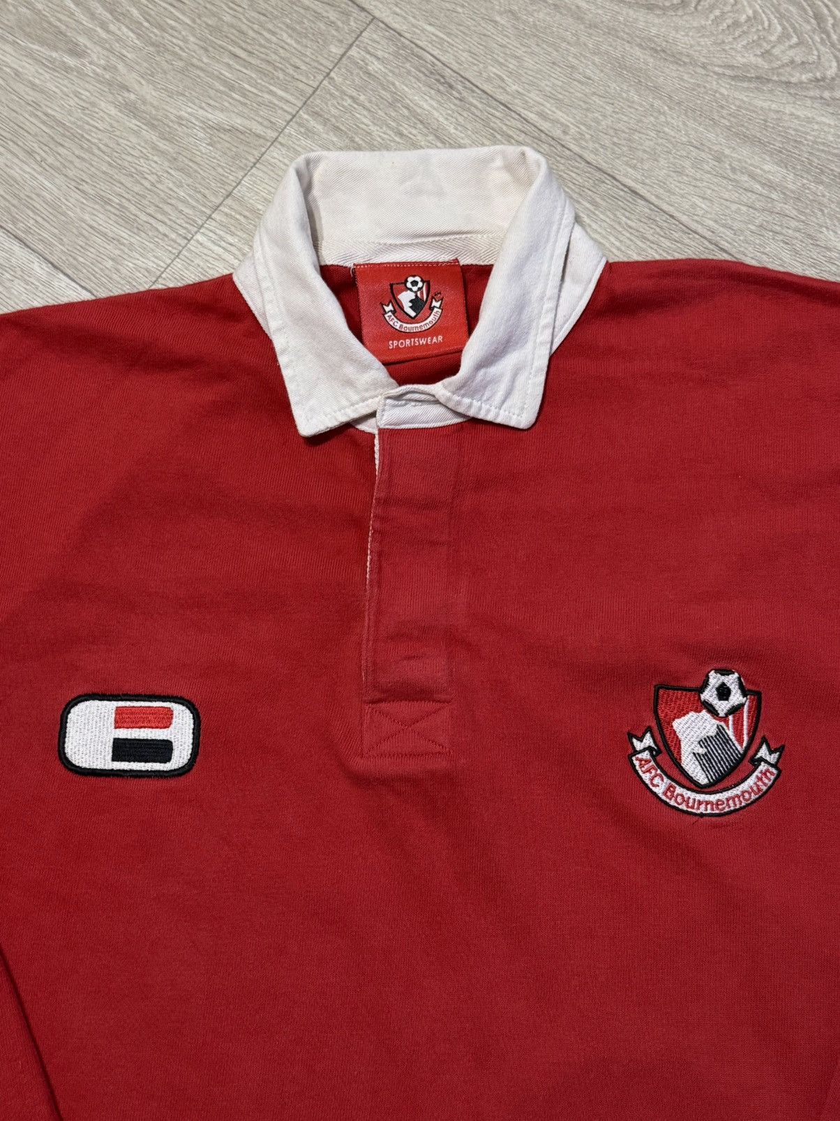 Vintage 🔷Vintage Fila AFC Bournemouth Soccer Rugby Shirt 2000s🔷 Size US XL / EU 56 / 4 - 3 Thumbnail