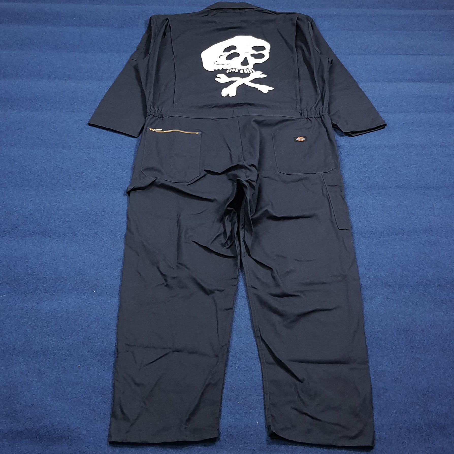 Dickies Vintage Dickies Workwear Custom Skull Logo Coverall C281N6 Size US XXL / EU 58 / 5 - 2 Thumbnail