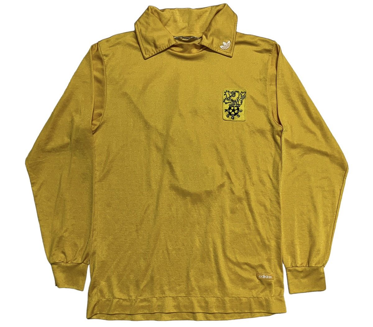 Adidas × Vintage Vintage Adidas Football Longsleeve Jersey T Shirt Size US S / EU 44-46 / 1 - 2 Thumbnail