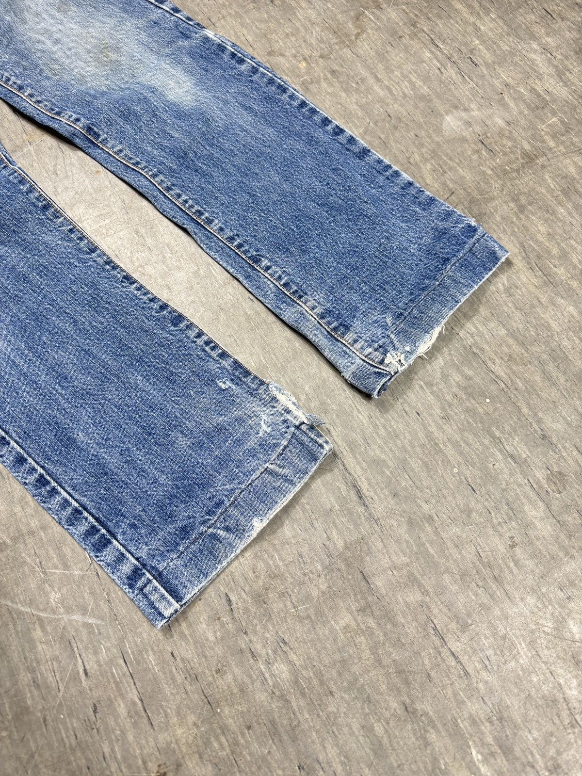 Acne Studios ᶠᵃⁿᶜʸᵍᵘʸ Vintage Baggy Washed Denim Jeans Wide leg Y2K Size US 31 - 3 Thumbnail