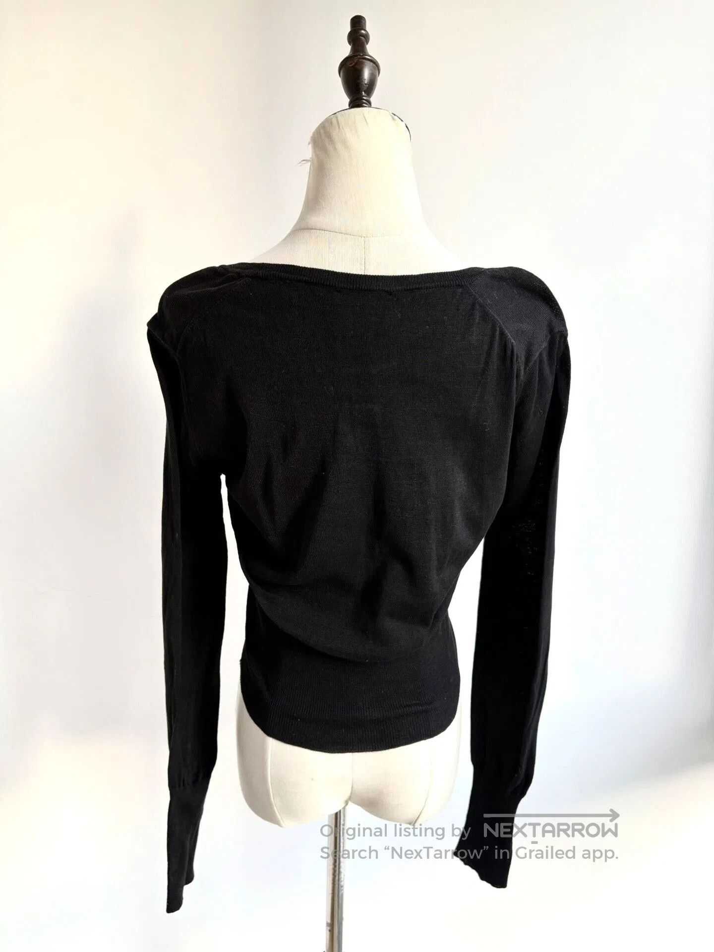 Vivienne Westwood vivienne westwood black knit top with brooch. Size M / US 6-8 / IT 42-44 - 5 Thumbnail