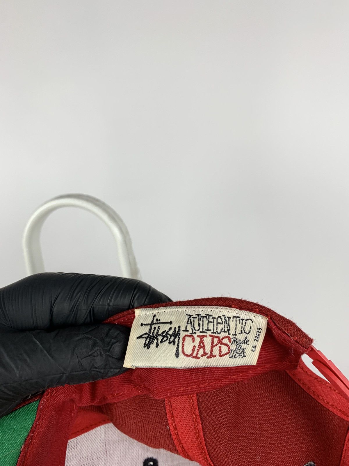 Stussy 90s Vintage Stussy Red Cap Made in USA Size ONE SIZE - 11 Thumbnail