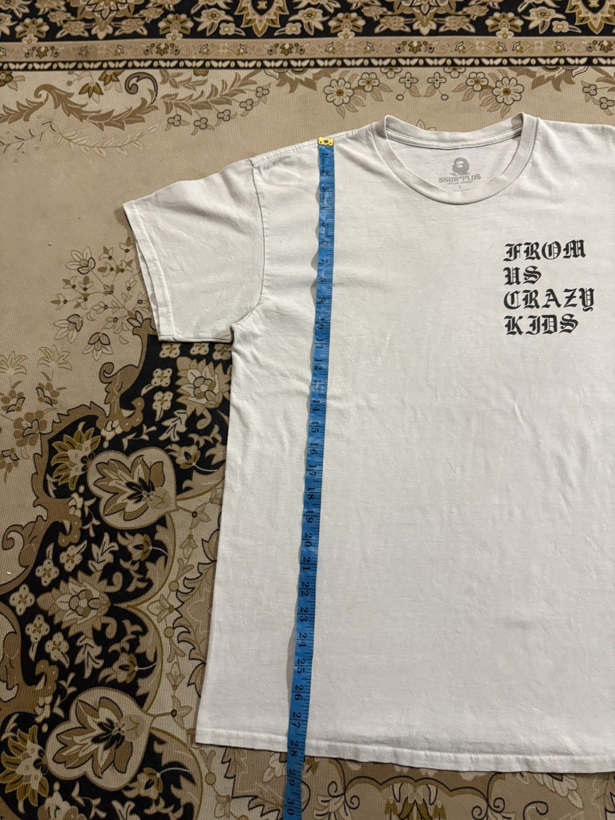 SSUR Japanese Brand SSUR PLUS Seditionaries Spellout Tee Size US L / EU 52-54 / 3 - 7 Thumbnail