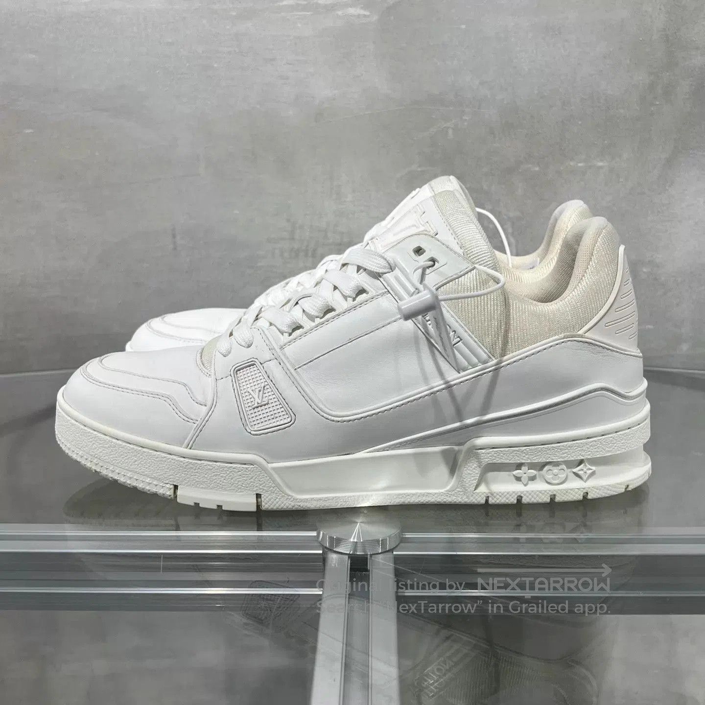 Louis Vuitton White Low. Size US 9 / EU 42 - 3 Thumbnail