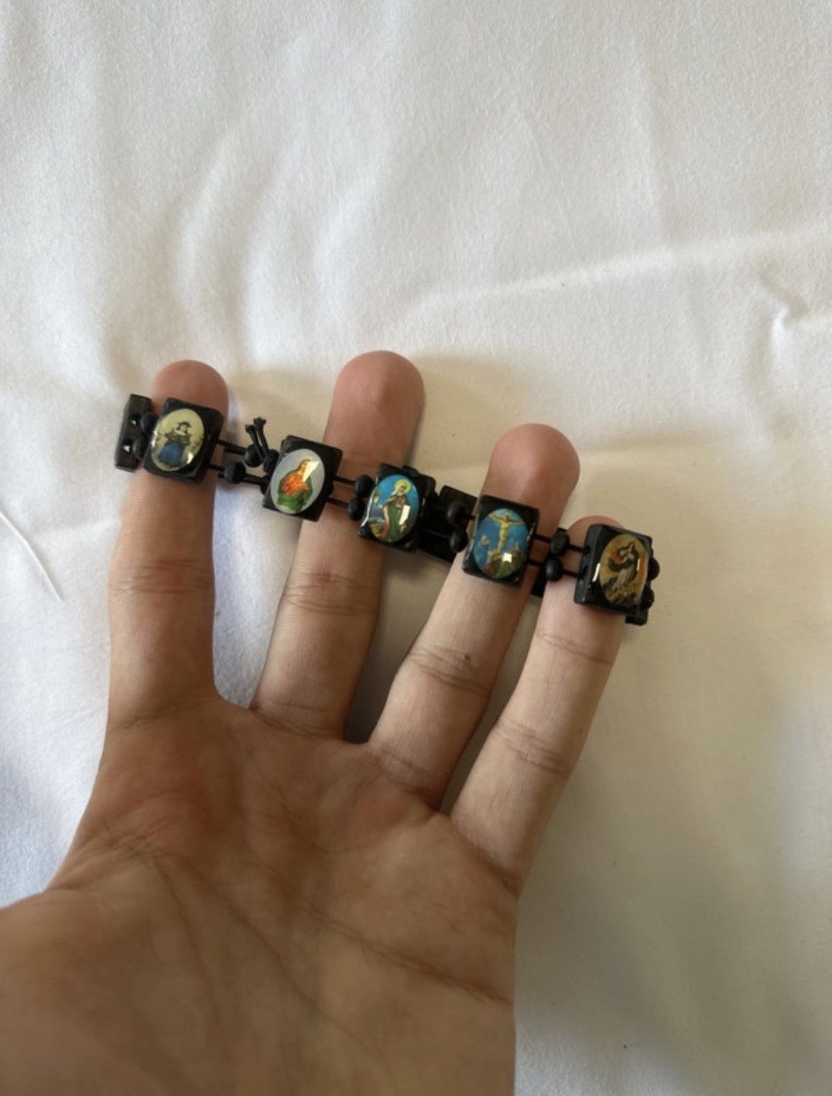 Bazar 14 BLACK BAZO 1199 BRACELET Size ONE SIZE - 1 Thumbnail