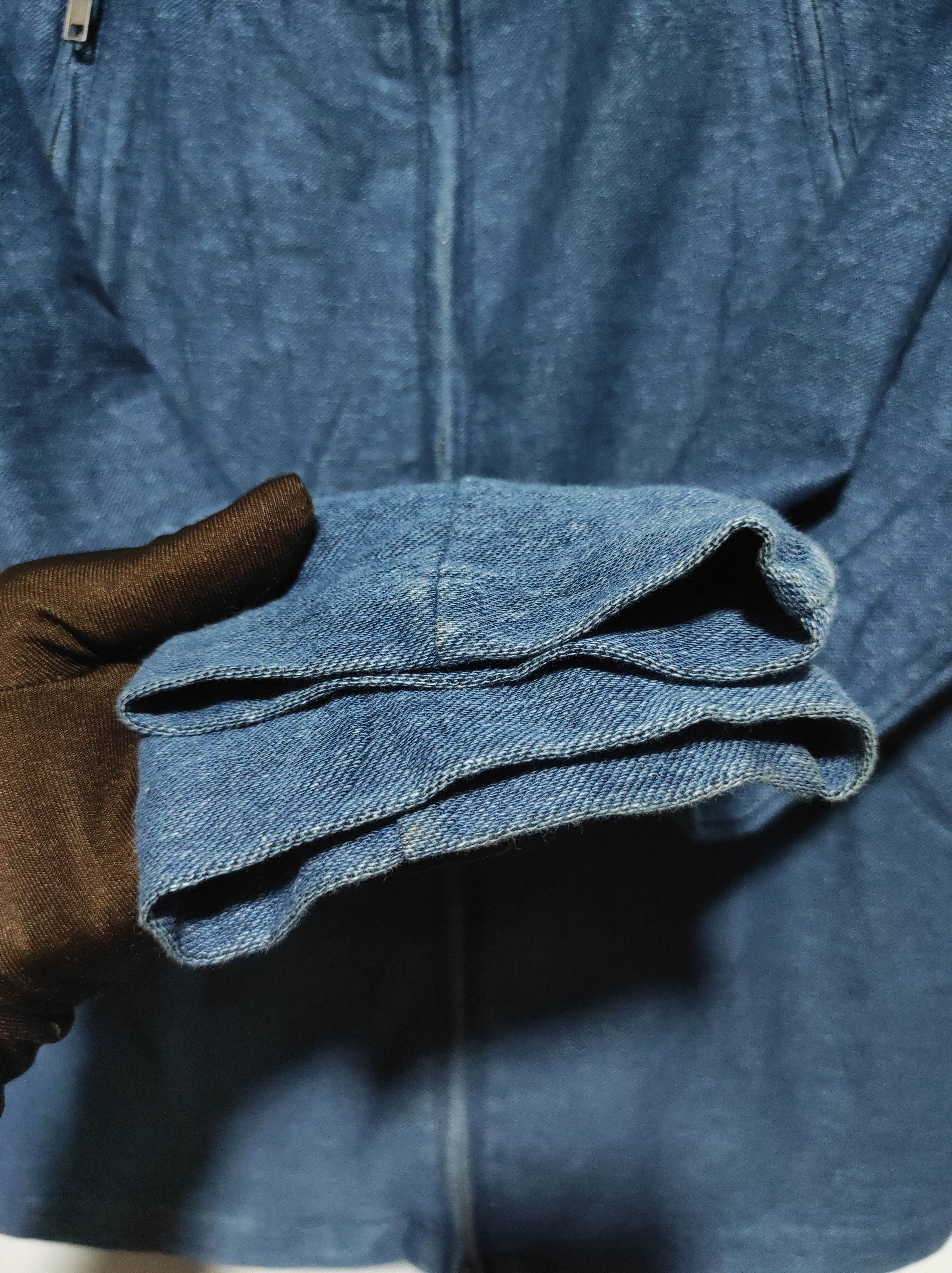 If Six Was Nine Confirm Denim Double Zip Fur Hoodie LGB IfSixWasNine style Size US M / EU 48-50 / 2 - 10 Thumbnail