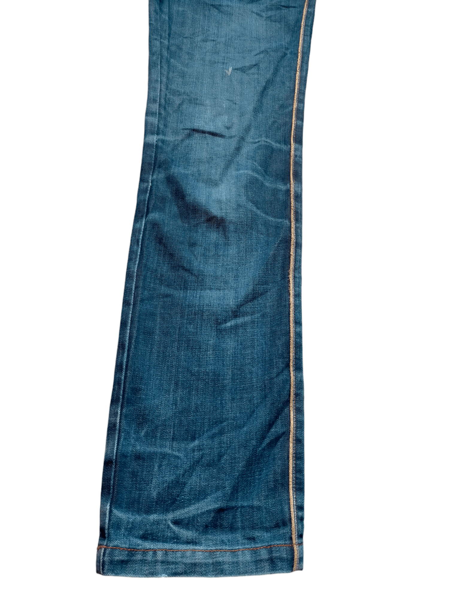 Jean Paul Gaultier Jean Paul Gaultier Buckle Back Denim Pants Size US 30 / EU 46 - 8 Thumbnail