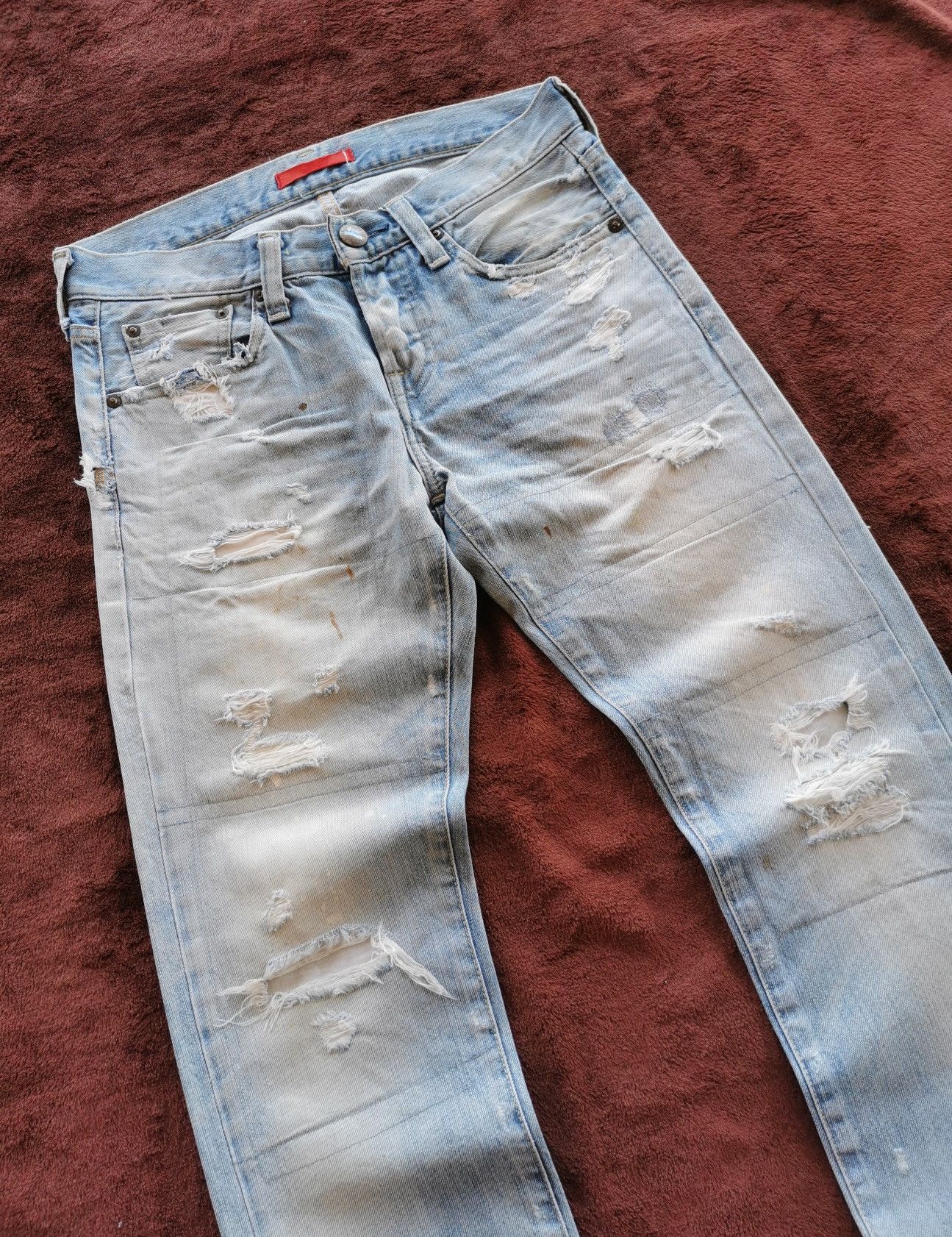 Undercover Red Card Jeans Size US 30 / EU 46 - 3 Thumbnail