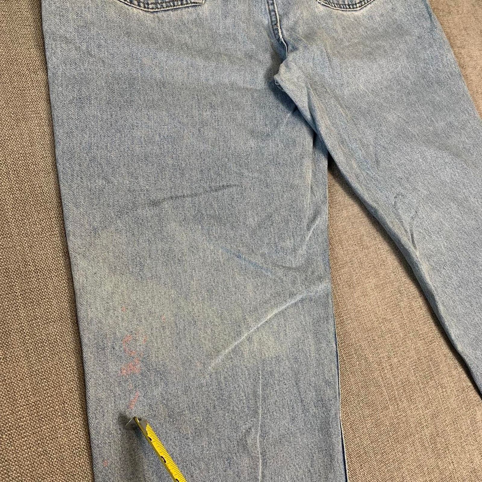 Anchor Blue Y2K Anchor blue Baggy Faded Denim Jeans Size US 39 - 8 Thumbnail