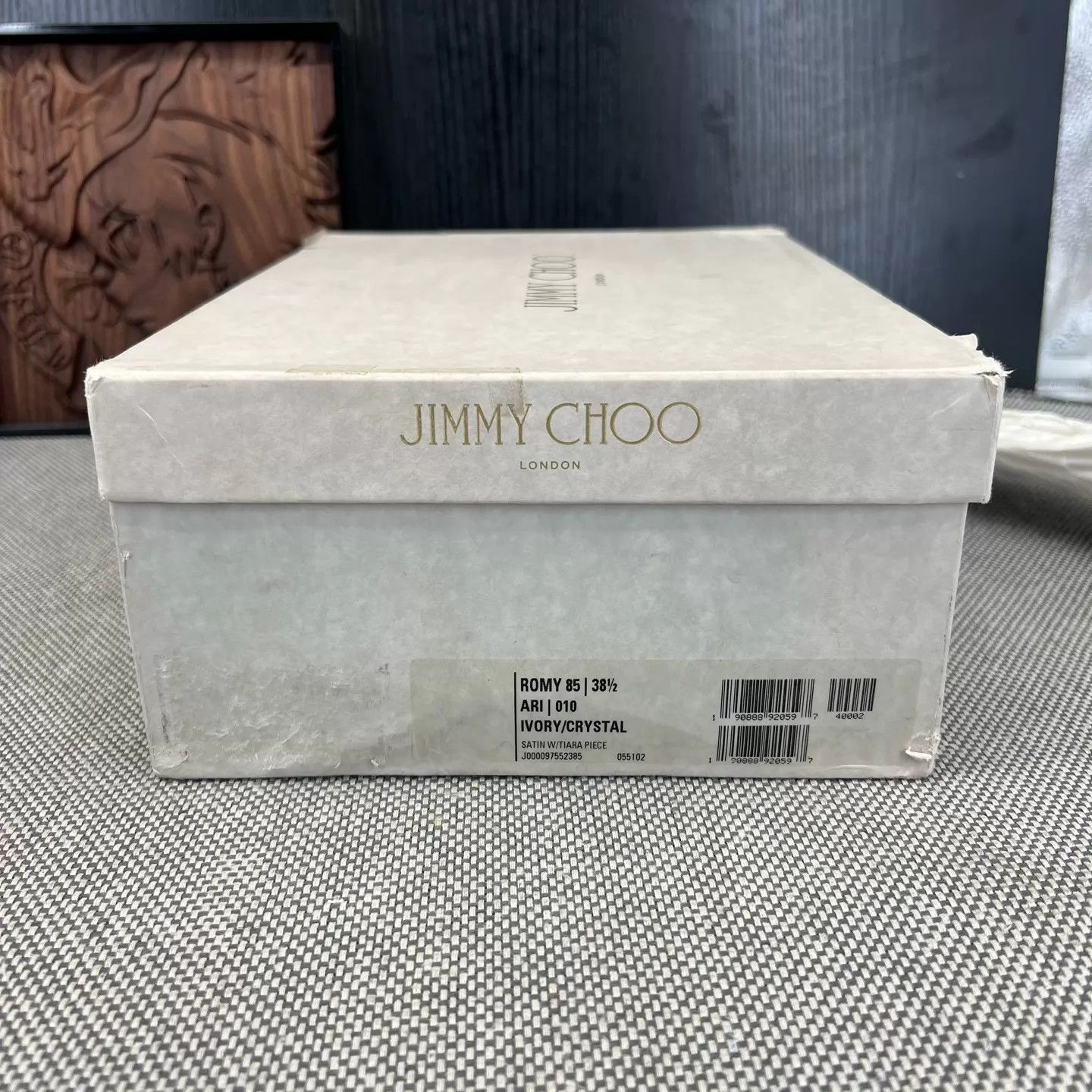 Jimmy Choo Jimmy Choo ROMY Crystal Tiara Worn 1x 38.5 Size US 8 / IT 38 - 8 Thumbnail