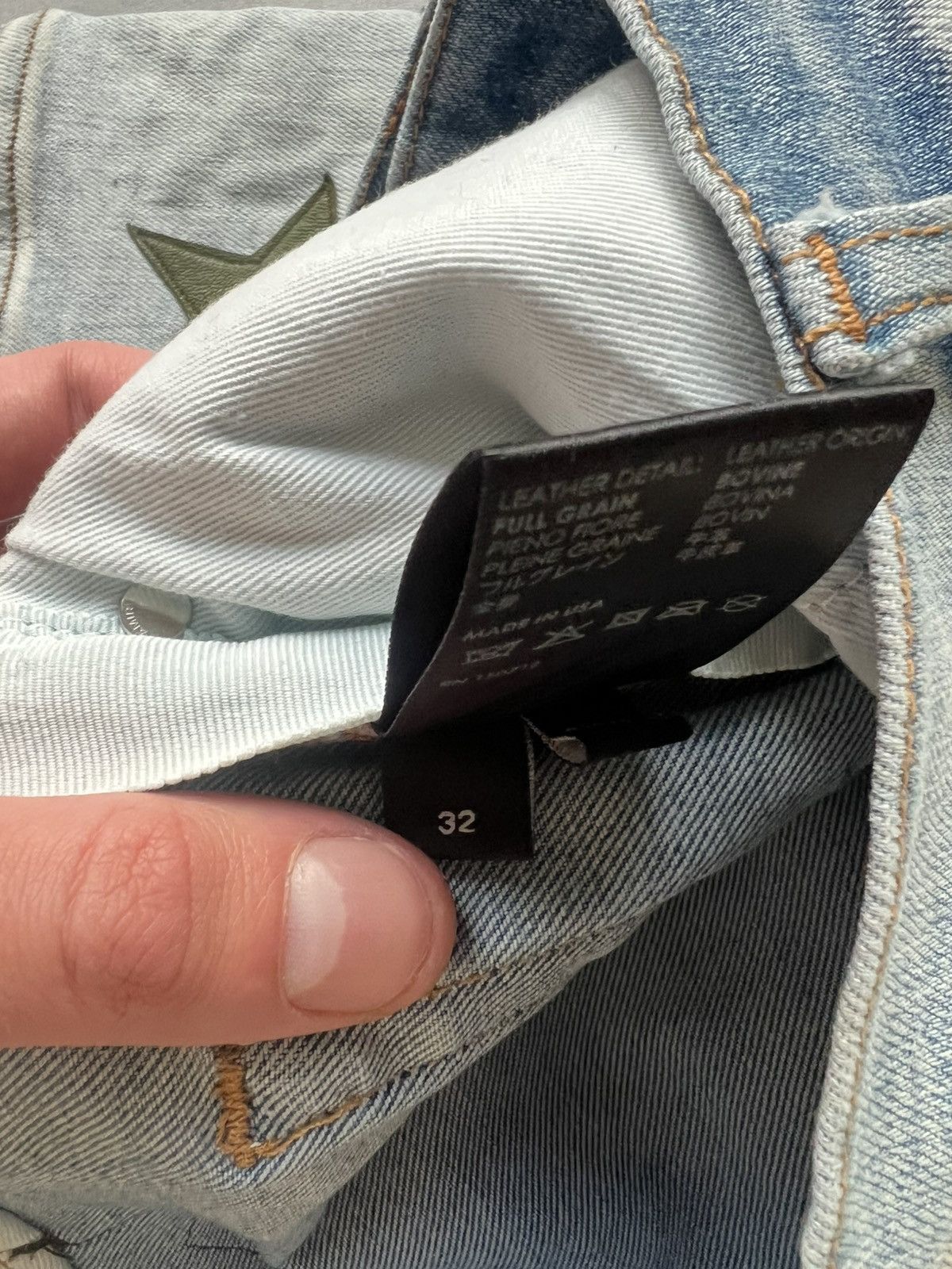 Amiri Amiri x Chemist Stars Skinny Jeans Size US 32 / EU 48 - 13 Thumbnail