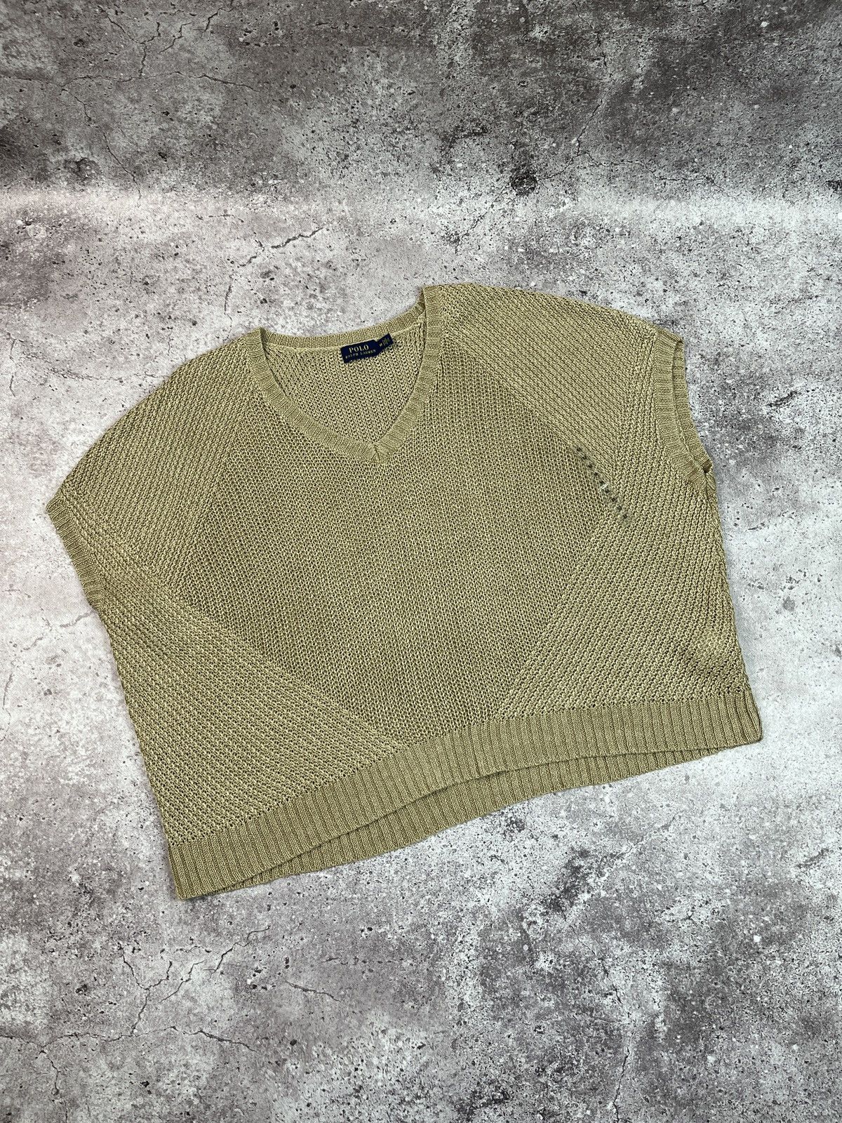Polo Ralph Lauren Linen Sweater/Vest Size M / US 6-8 / IT 42-44 - 4 Thumbnail