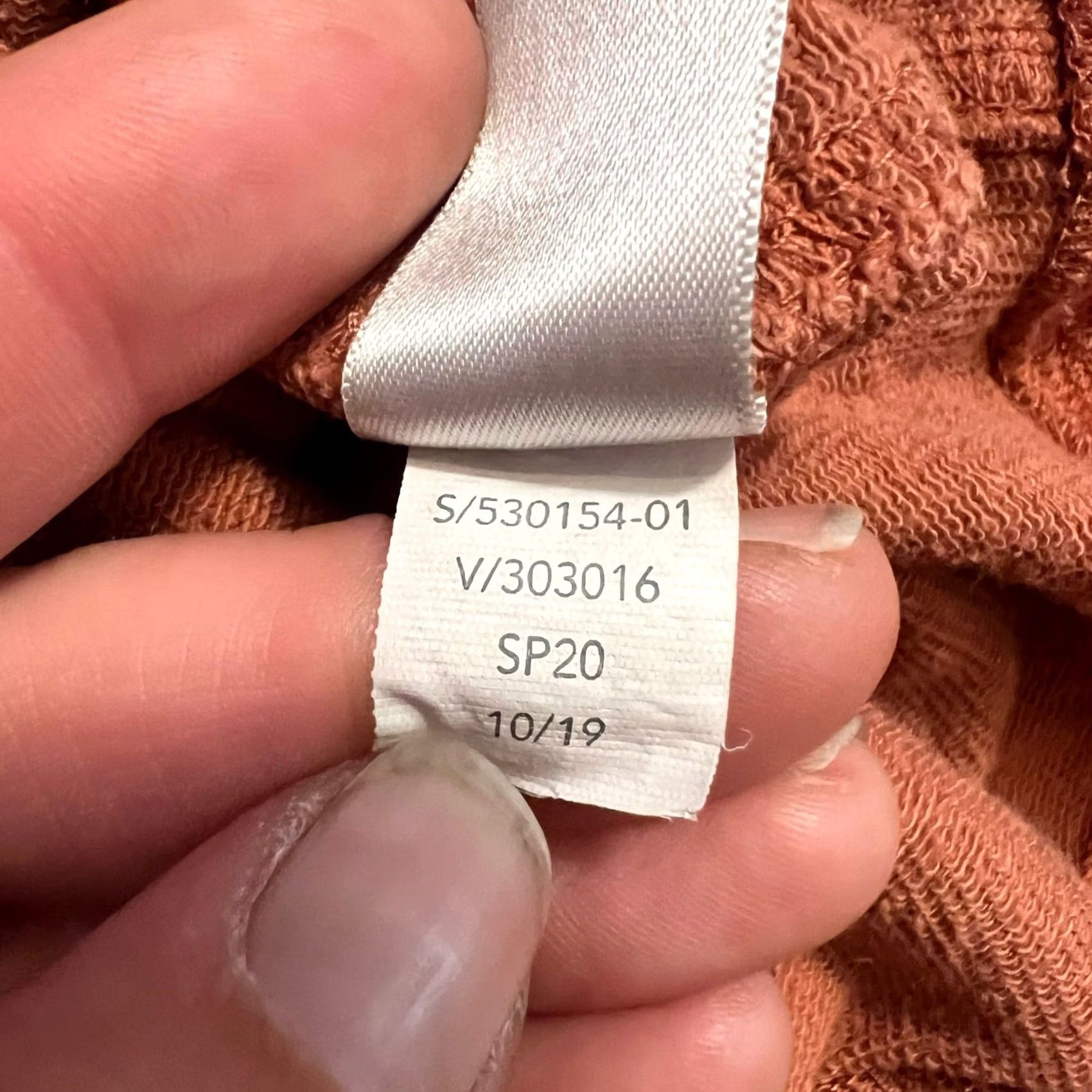 Athleta Athleta Shirt Womens Medium Cropped Funnel Neck Nirvana Orange Blouse Tops Size M / US 6-8 / IT 42-44 - 7 Thumbnail