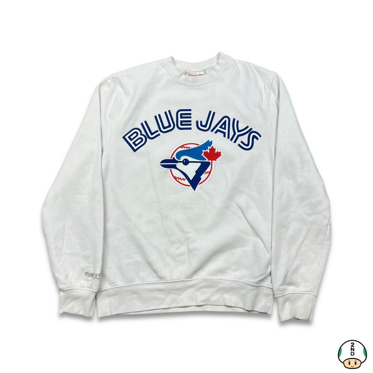 Mitchell & Ness Mitchell & Ness Toronto Blue Jays Sweatshirt Sport Baseball Size US S / EU 44-46 / 1 - 1 Thumbnail