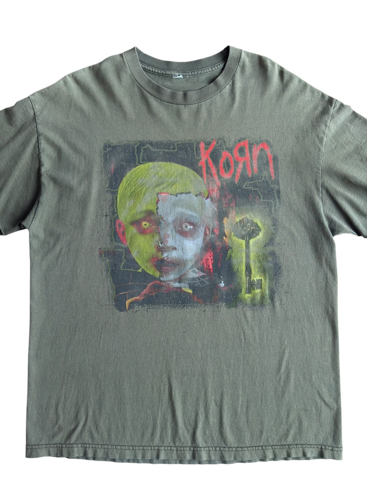 Band Tees × Vintage Vintage 2006 Korn Tour Tee Shirt Size US L / EU 52-54 / 3 - 5 Thumbnail