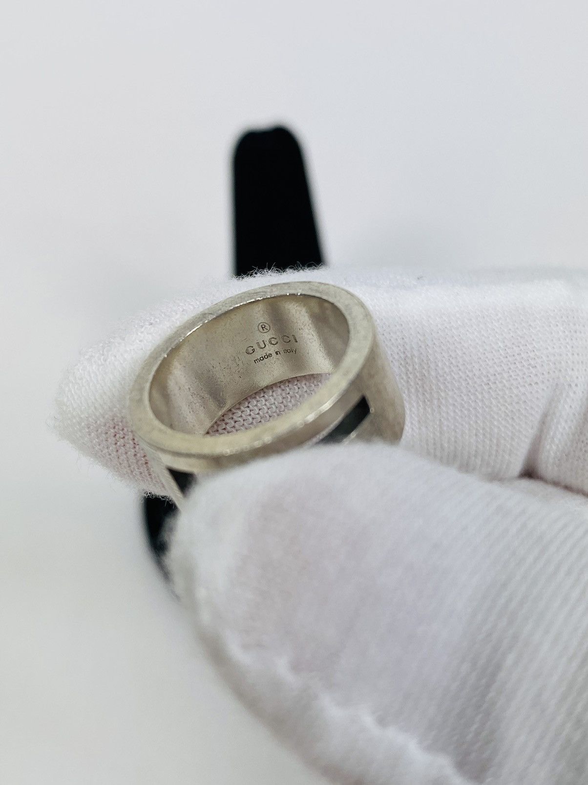 Gucci Gucci .925 Silver G Ring Size IT 7 Size ONE SIZE - 4 Thumbnail