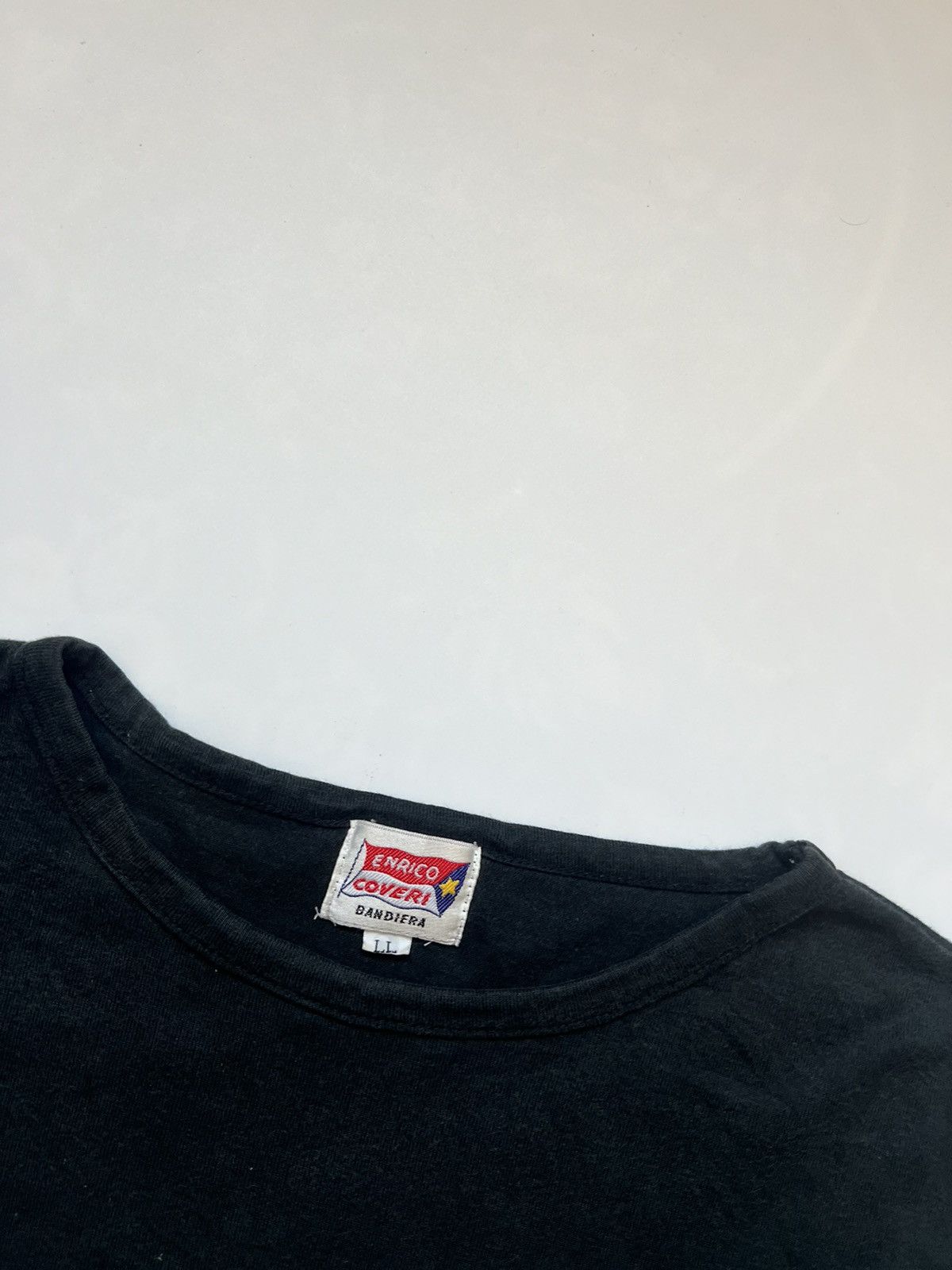 Designer × Enrico Coveri Enrico Coveri Spell Out Long Sleeves Tees Size US XL / EU 56 / 4 - 3 Thumbnail
