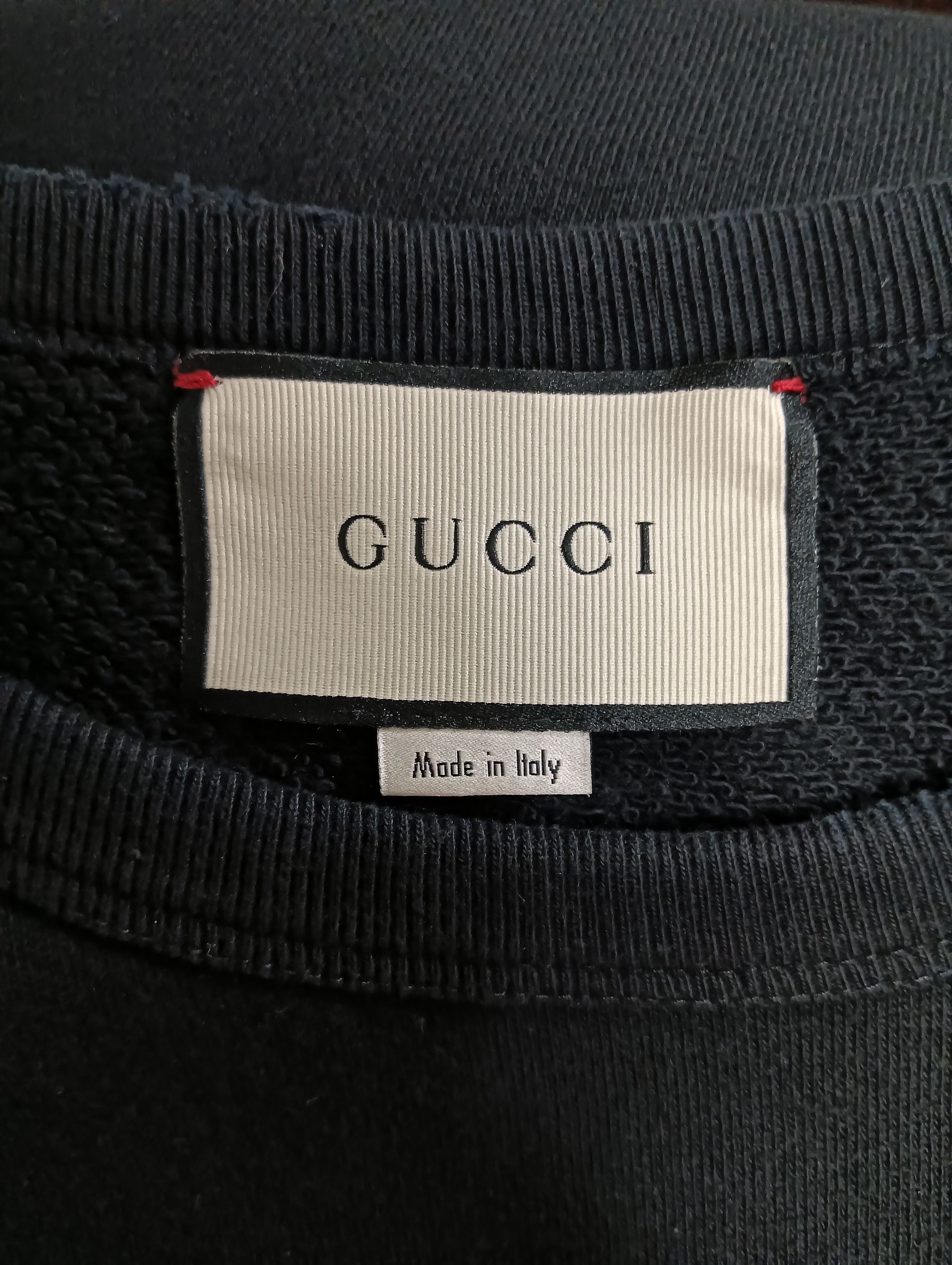Gucci Square Logo Sweatshirt Size US L / EU 52-54 / 3 - 4 Thumbnail