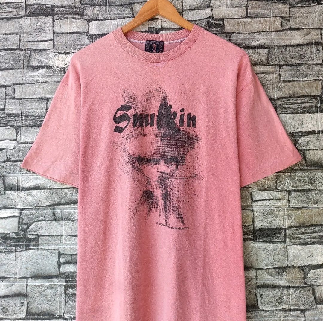 Anime Vtg 90s Snufkin 'Moomin Series Comic' Tshirt Size US L / EU 52-54 / 3 - 2 Thumbnail