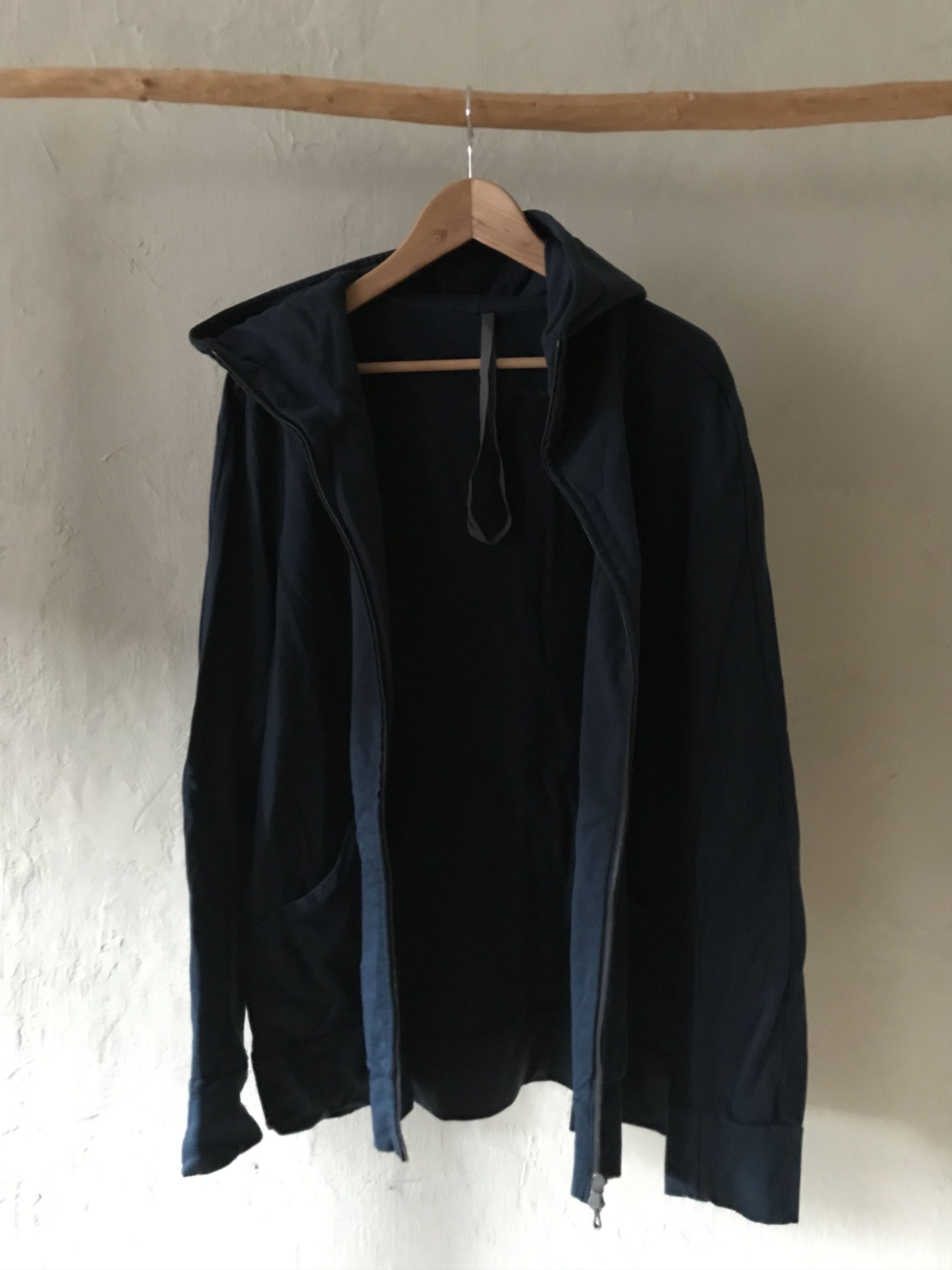 Kazuyuki Kumagai Attachment Kazuyuki Kumagai Attachment indigo zipped hoodie Size US XL / EU 56 / 4 - 8 Thumbnail