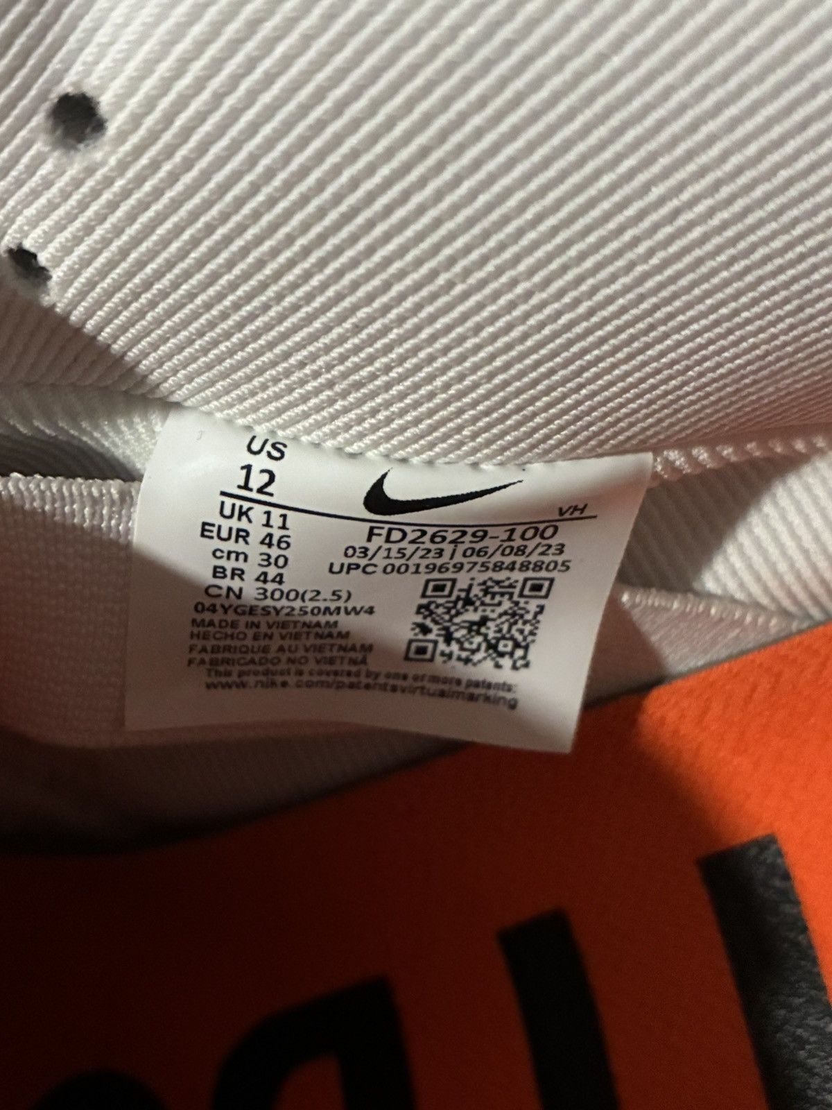 Nike SB Nike SB Dunk Low Tightbooth SKU FD2629-100 Brand New Size 12 Size US 12 / EU 45 - 7 Thumbnail